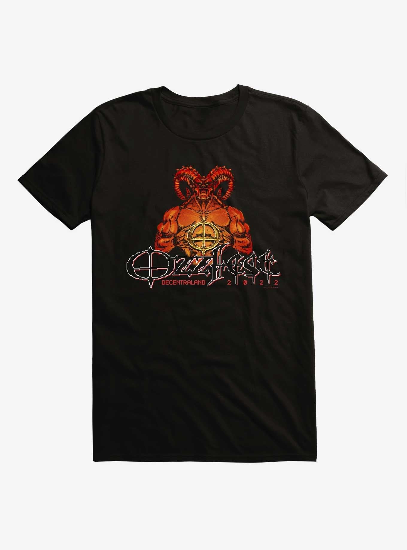 Ozzfest Decentraland 2022 T-Shirt | Trending Graphic Tee For Fans