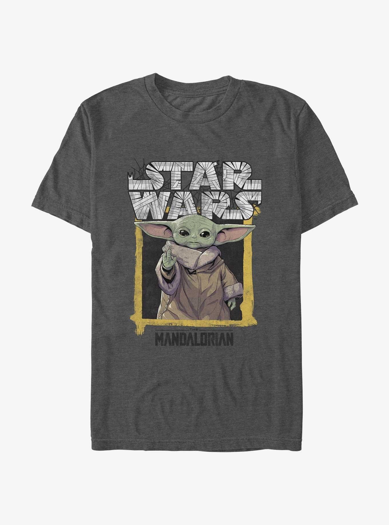 Star Wars The Mandalorian Mummy Grogu Logo T-Shirt | Trending Graphic Tee For Fans