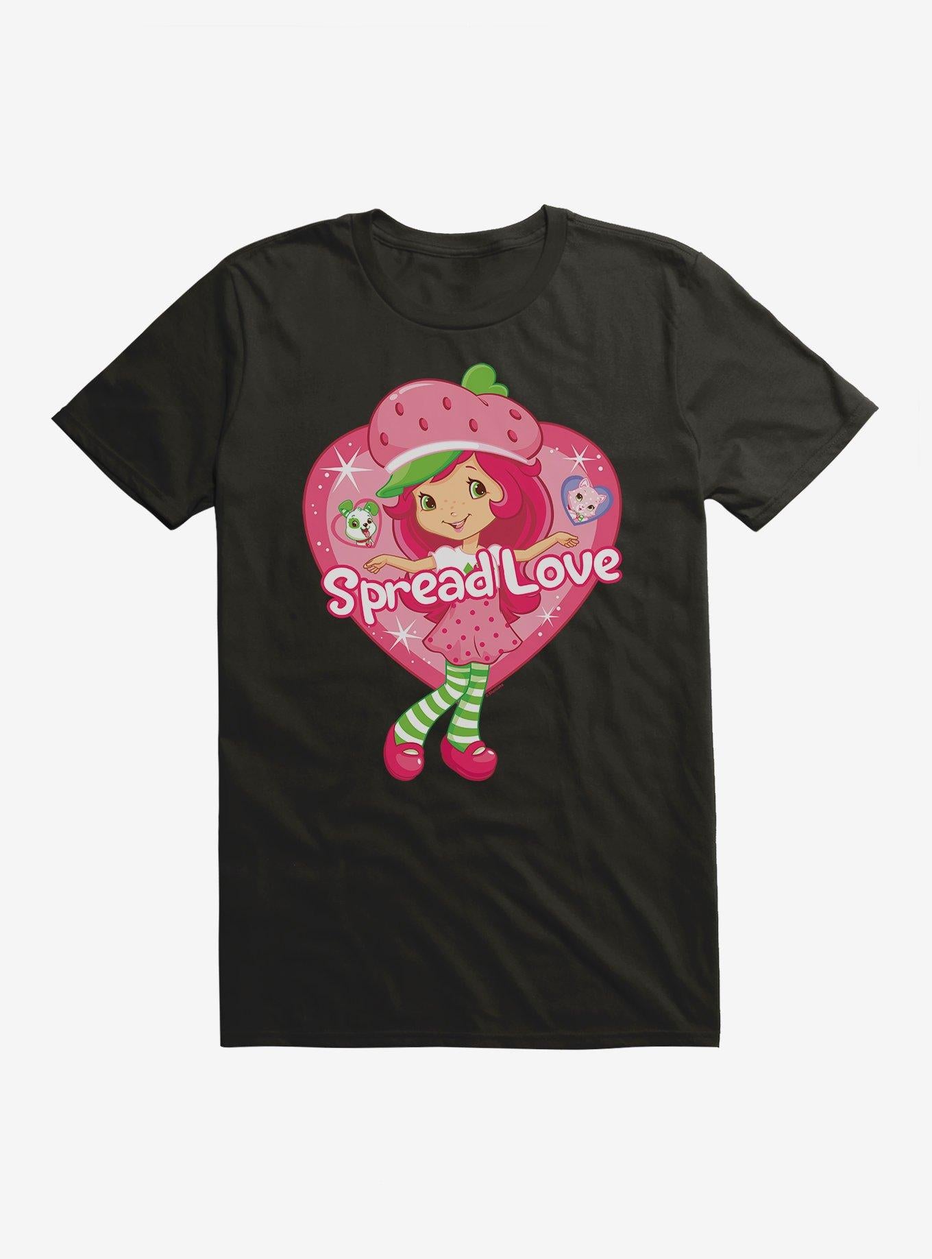 Strawberry Shortcake Spread Love T-Shirt | Trending Graphic Tee For Fans