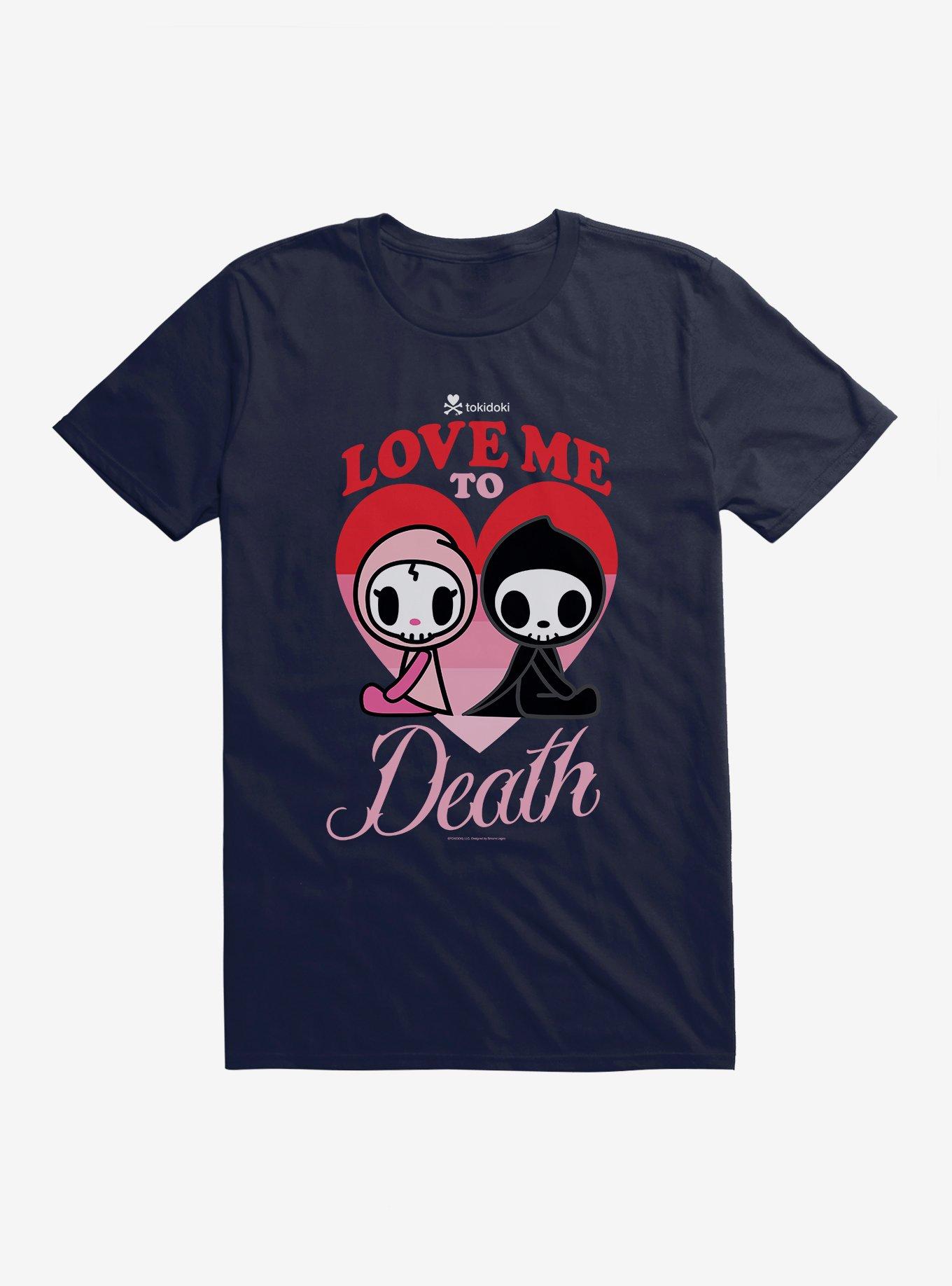 Tokidoki Love Me To Death T-Shirt | Trending Graphic Tee For Fans