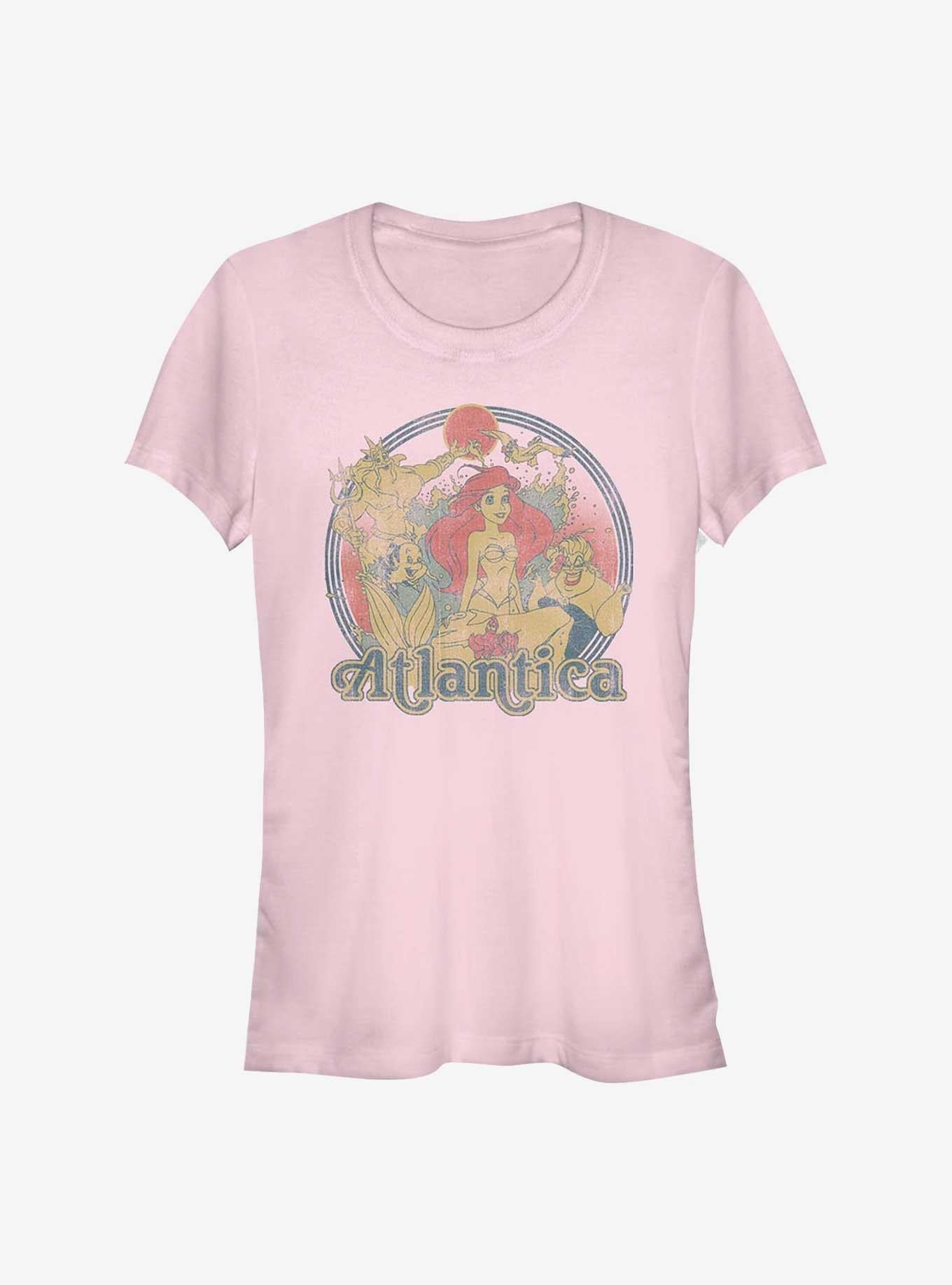 Disney The Little Mermaid Atlantica Destination Girls T-Shirt | Trending Graphic Tee For Fans