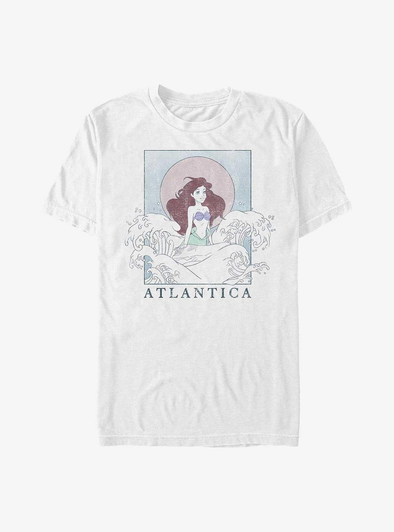 Disney The Little Mermaid Ariel Ocean Wave Atlantica T-Shirt | Trending Graphic Tee For Fans