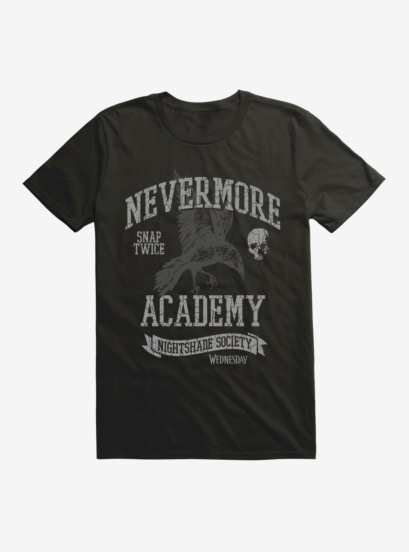 Wednesday Nightshade Society Extra Soft T-Shirt | Trending Graphic Tee For Fans