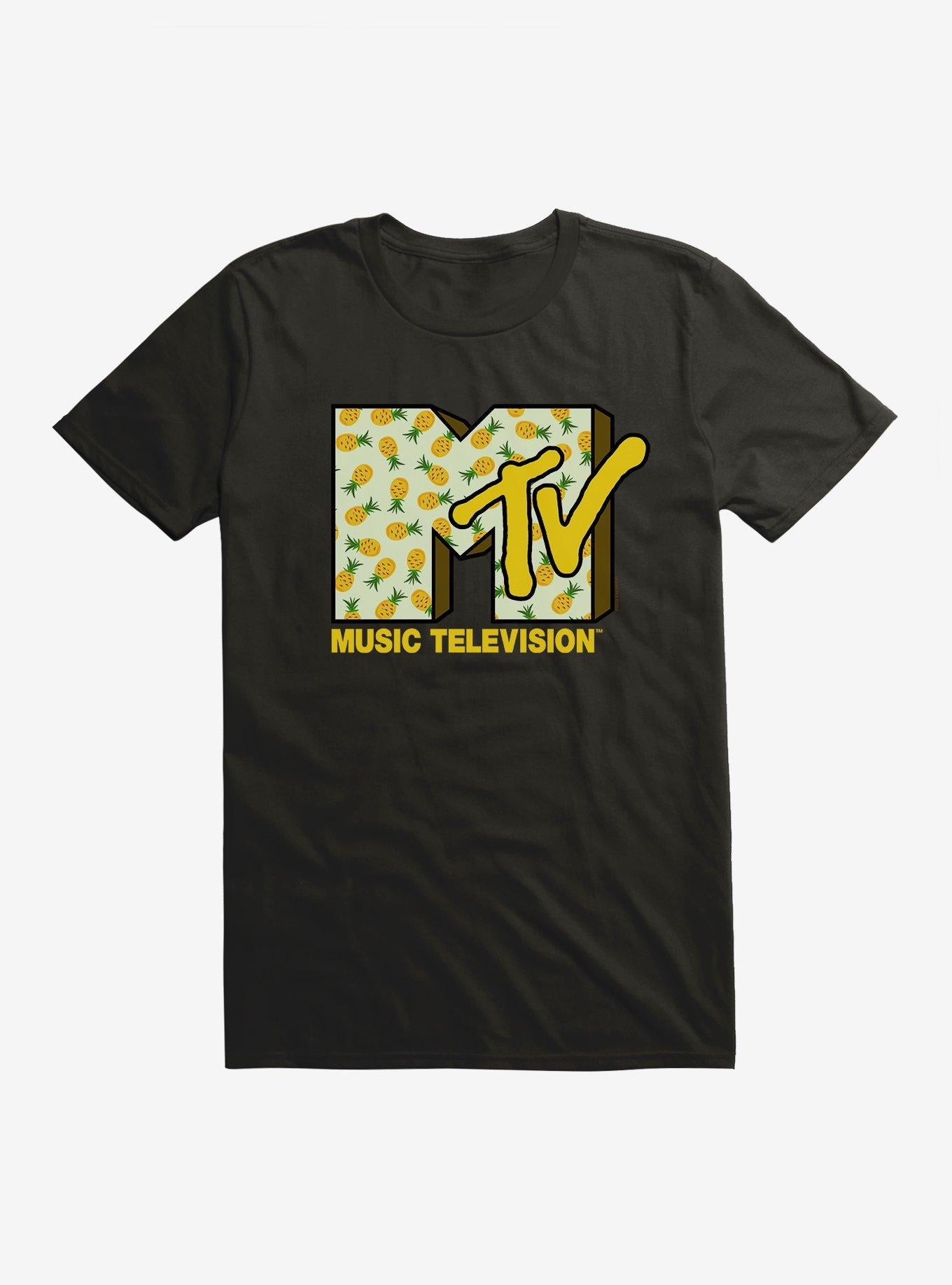 MTV Pineapple Logo T-Shirt | Trending Graphic Tee For Fans