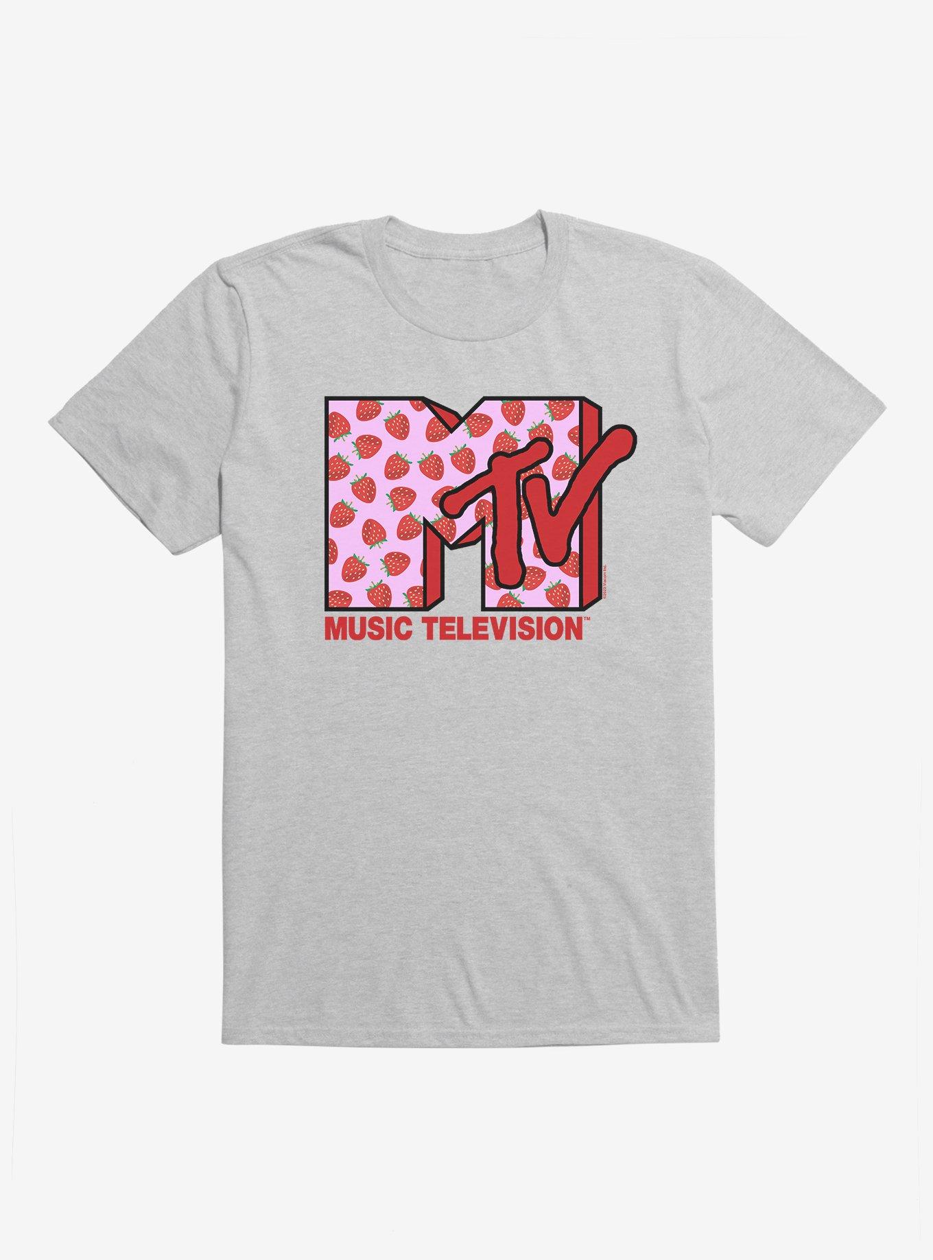 MTV Strawberries Logo T-Shirt | Trending Graphic Tee For Fans