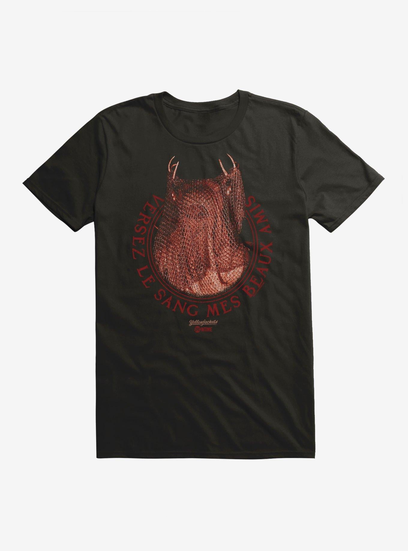 Yellowjackets Versez Le Sang Antler Queen T-Shirt | Trending Graphic Tee For Fans