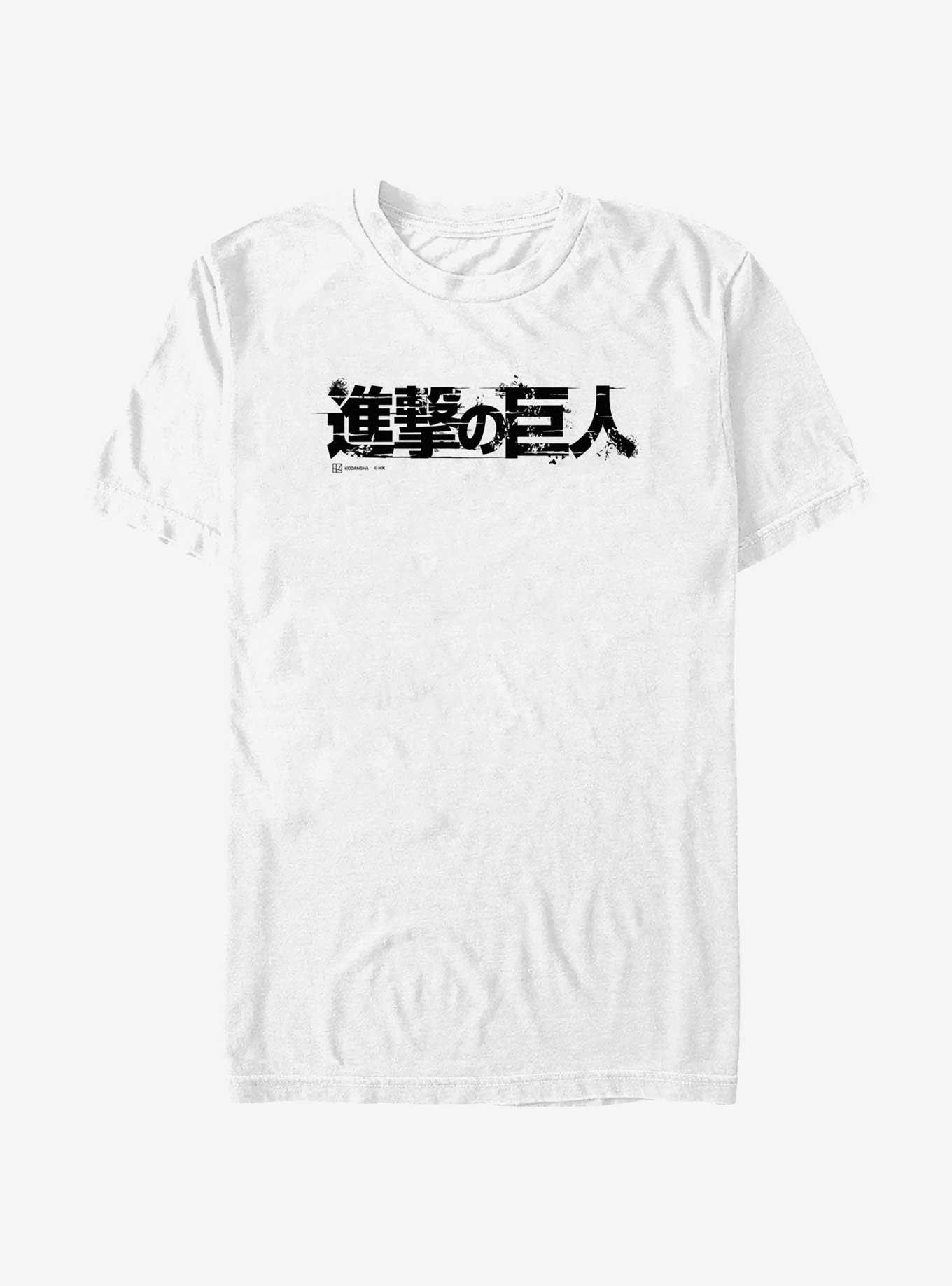 Attack on Titan Japanese Logo T-Shirt | Trending Graphic Tee For Fans
