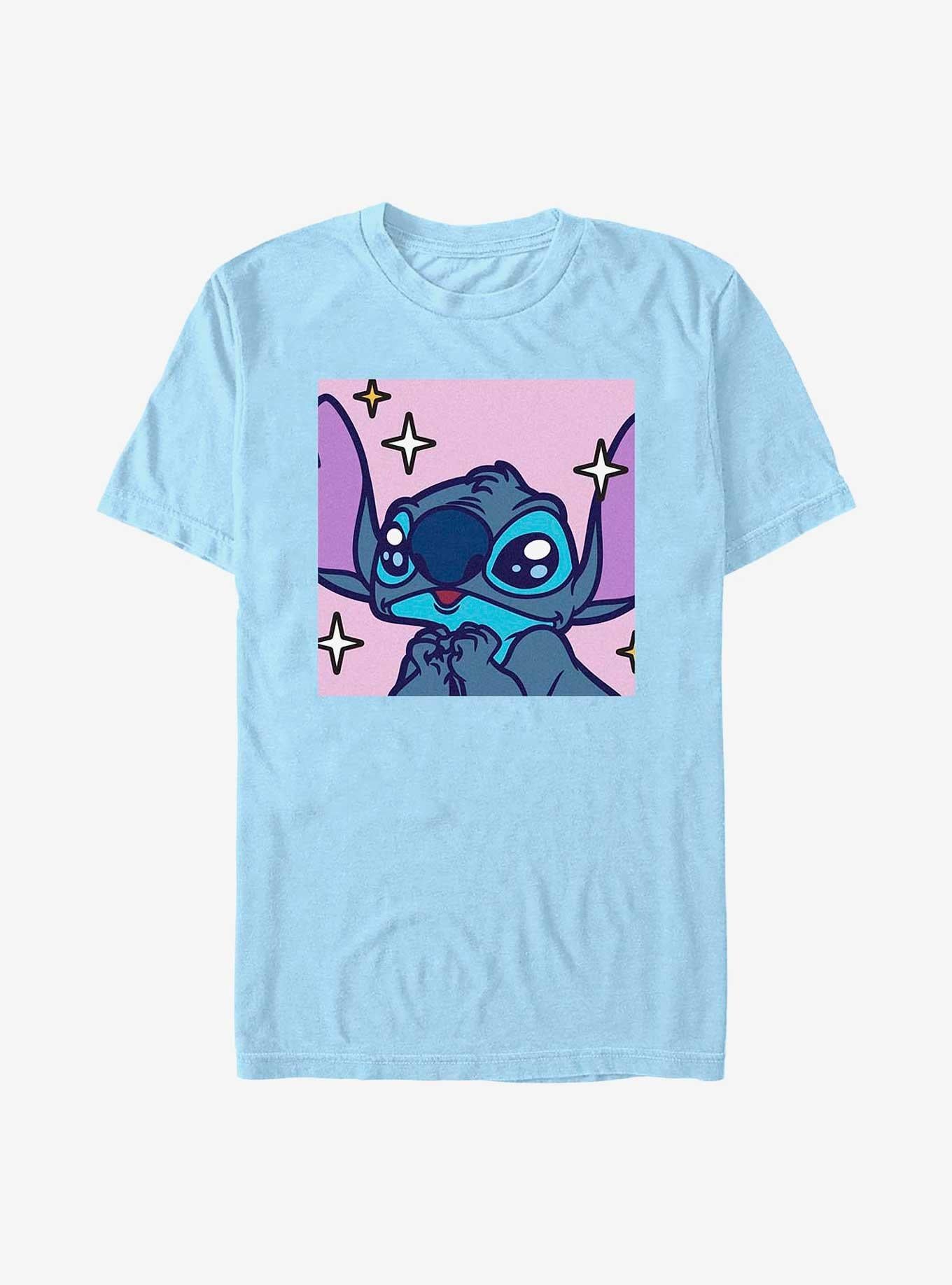 Disney Lilo & Stitch Stitch Shiny Eyes T-Shirt | Trending Graphic Tee For Fans