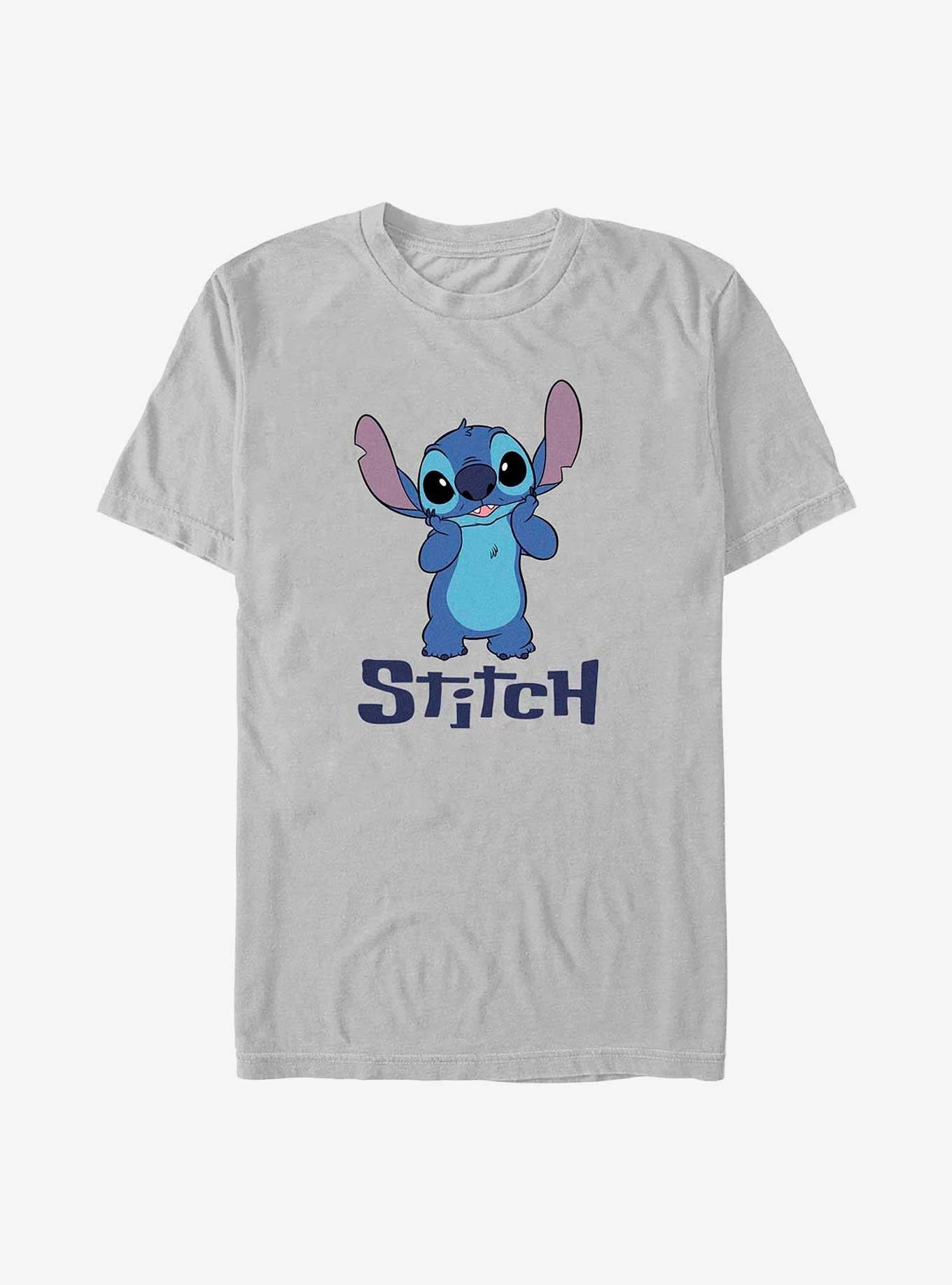 Disney Lilo & Stitch Bashful Stitch Smile T-Shirt | Trending Graphic Tee For Fans