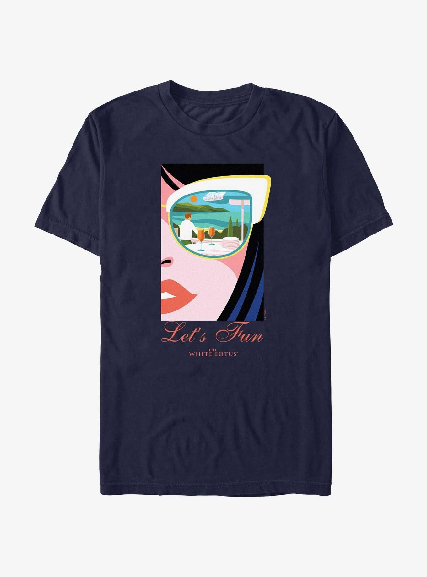 White Lotus Let's Fun T-Shirt | Trending Graphic Tee For Fans