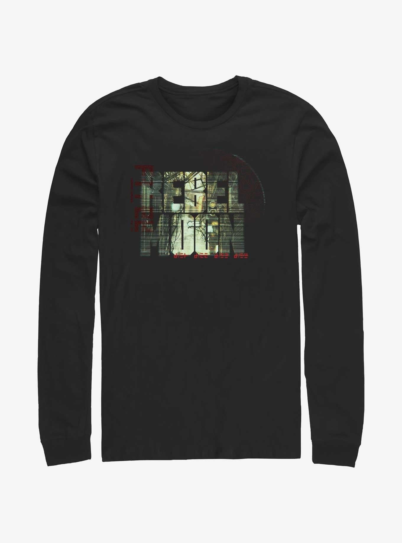 Rebel Moon Urban Graphic Logo Long-Sleeve T-Shirt | Trending Graphic Tee For Fans