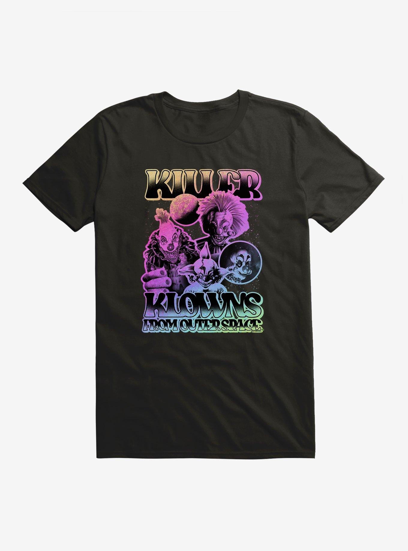 Killer Klowns From Outer Space Gradient Group T-Shirt | Trending Graphic Tee For Fans