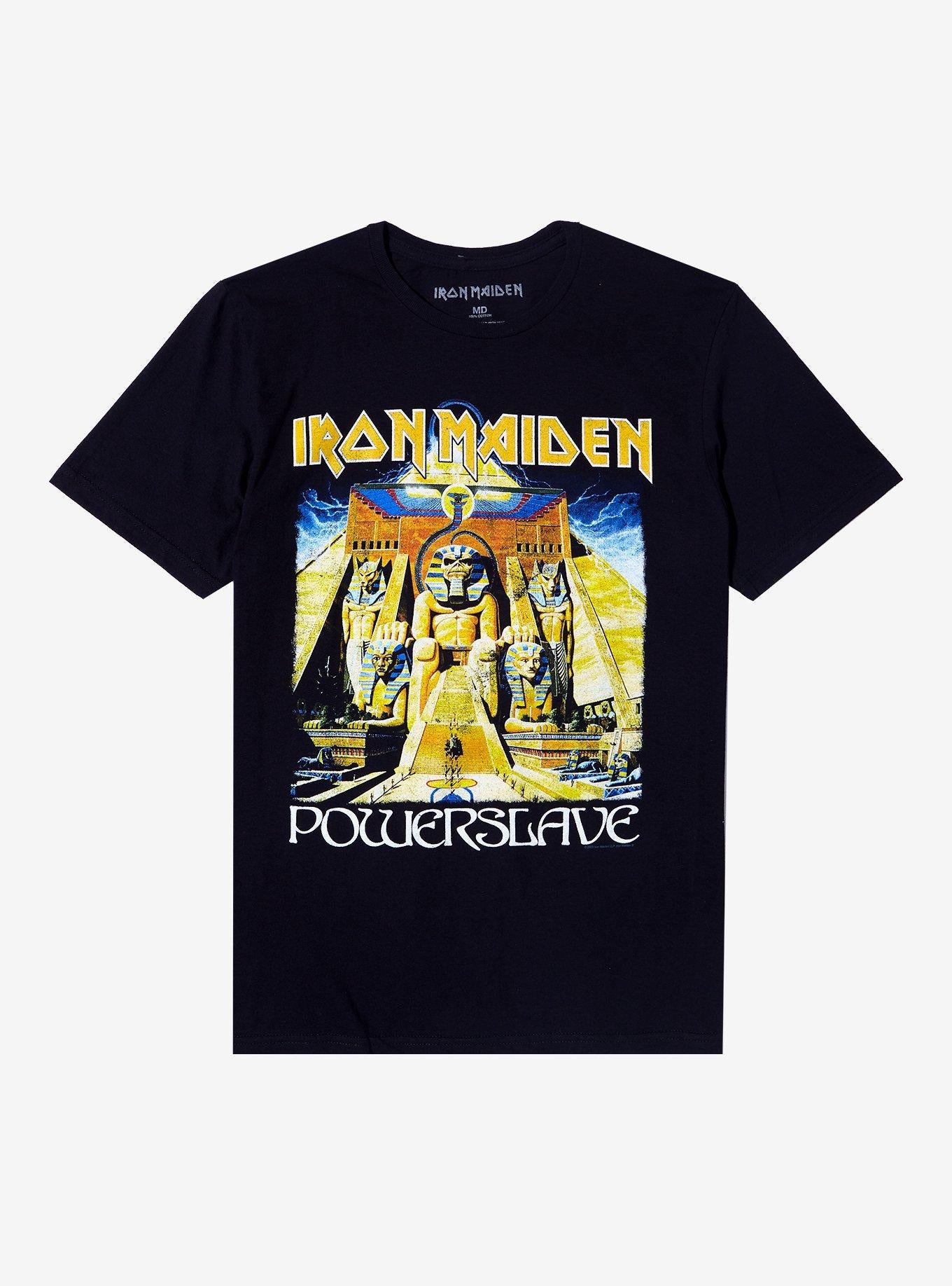 Iron Maiden Powerslave World Slavery Tour T-Shirt | Trending Graphic Tee For Fans