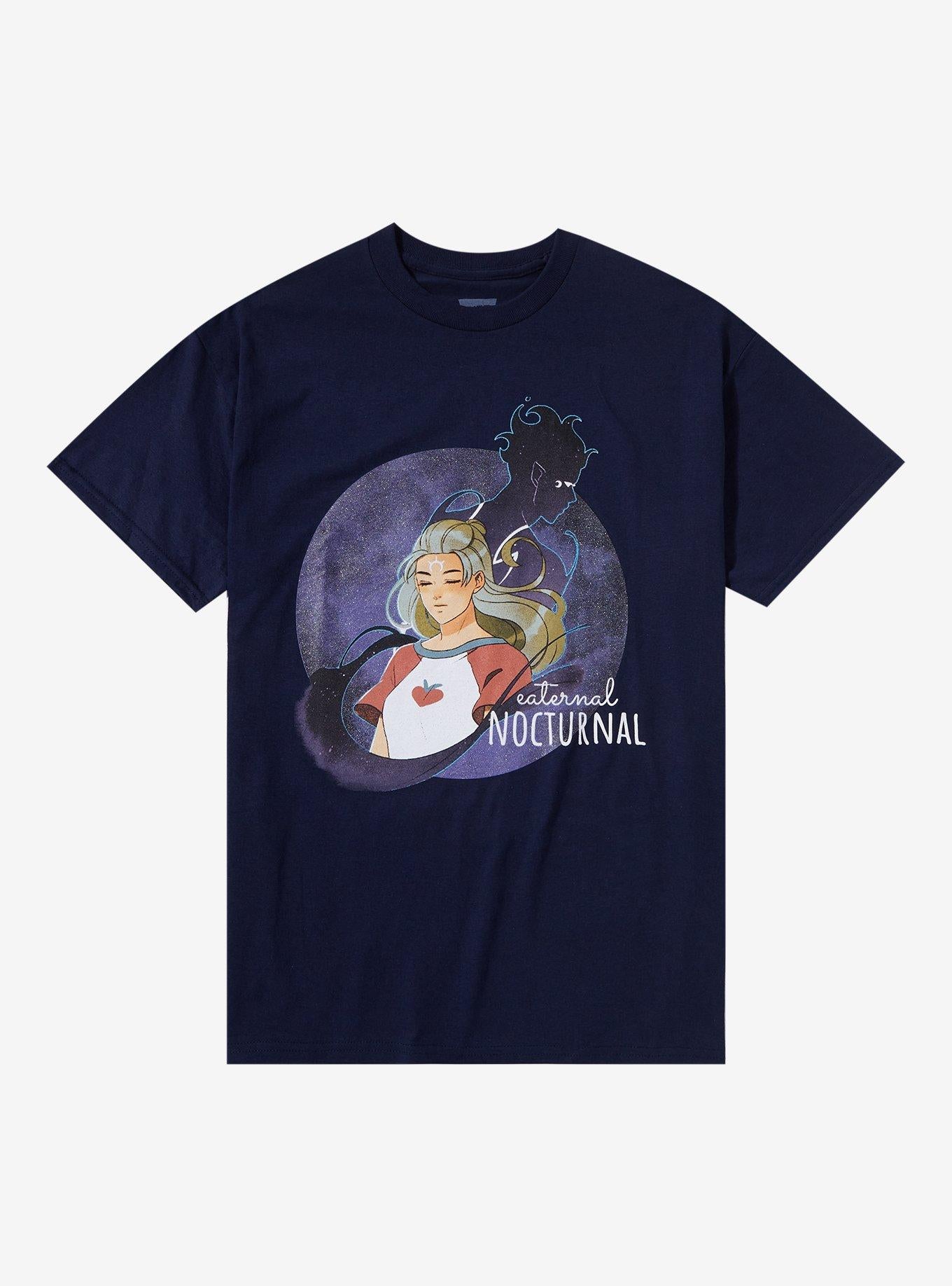Eaternal Nocturnal Eve & N T-Shirt | Trending Graphic Tee For Fans