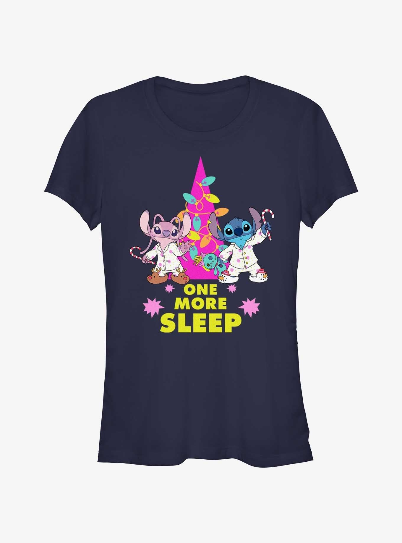 Disney Lilo & Stitch One More Sleep Girls T-Shirt | Trending Graphic Tee For Fans