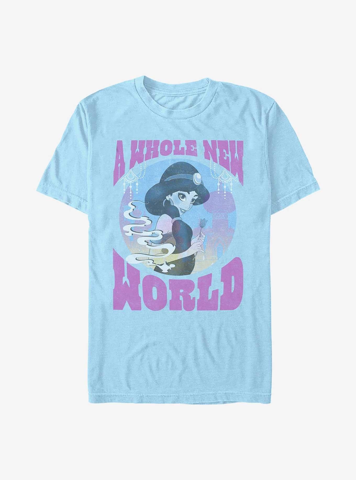 Disney Aladdin Jasmine A Whole New World T-Shirt | Trending Graphic Tee For Fans