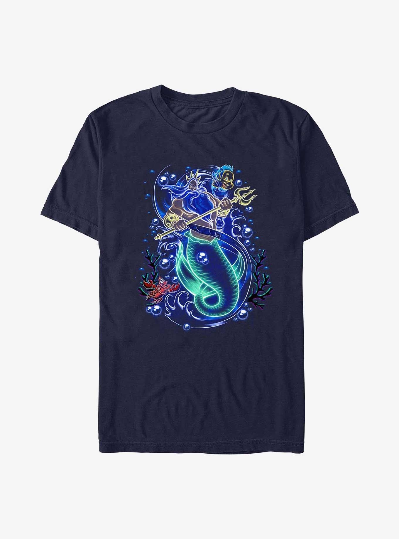 Disney The Little Mermaid Triton T-Shirt | Trending Graphic Tee For Fans