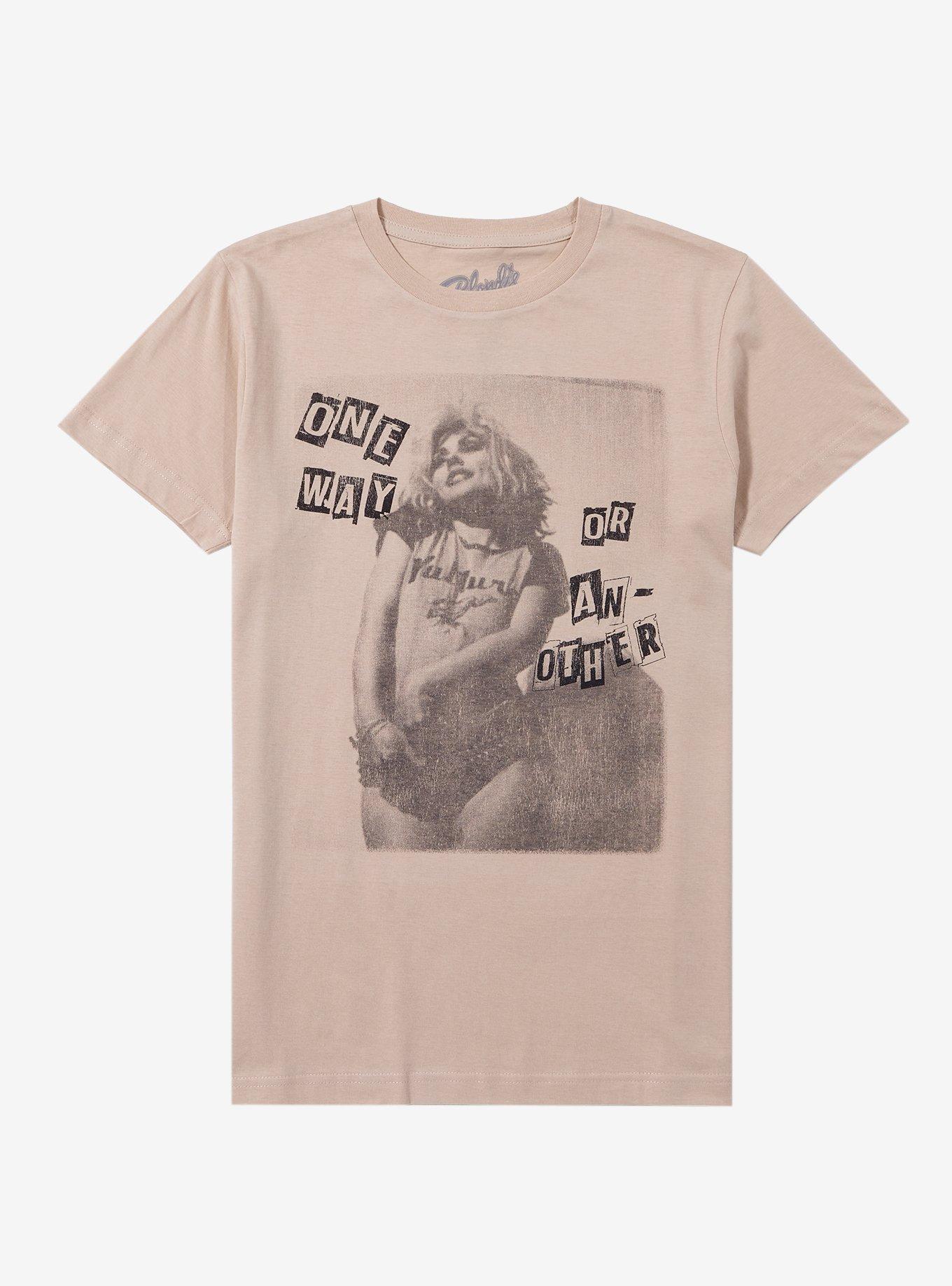 Blondie One Way Or Another Boyfriend Fit Girls T-Shirt | Trending Graphic Tee For Fans