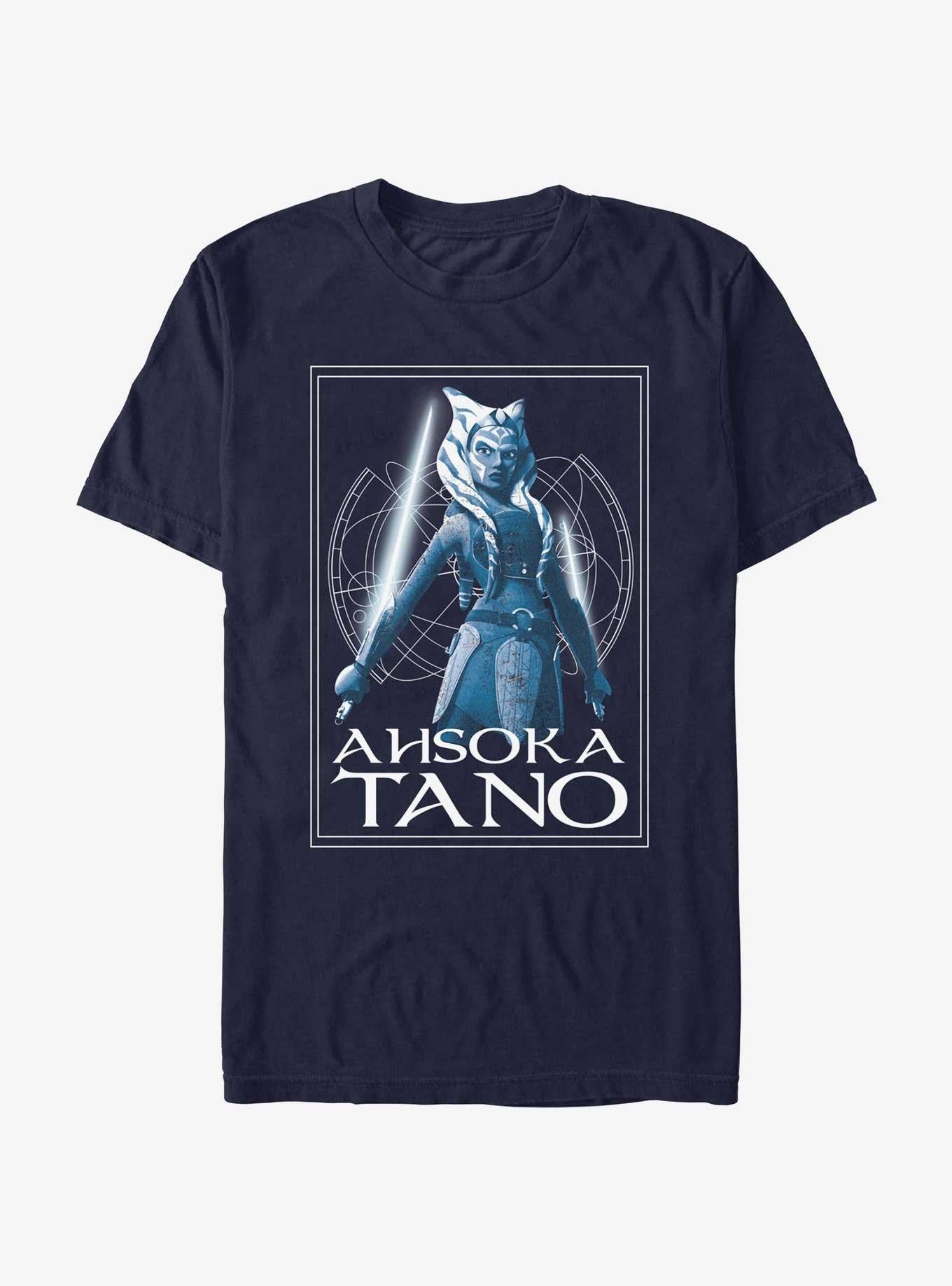 Star Wars The Clone Wars Ahsoka Star Map T-Shirt | Trending Graphic Tee For Fans