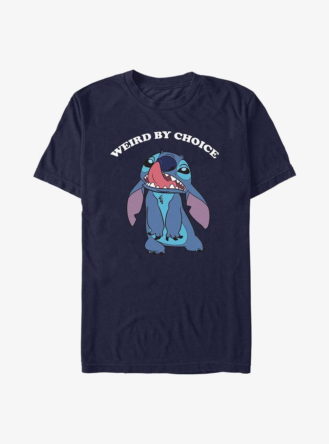 Disney Lilo & Stitch Weird By Choice T-Shirt | Trending Graphic Tee For Fans