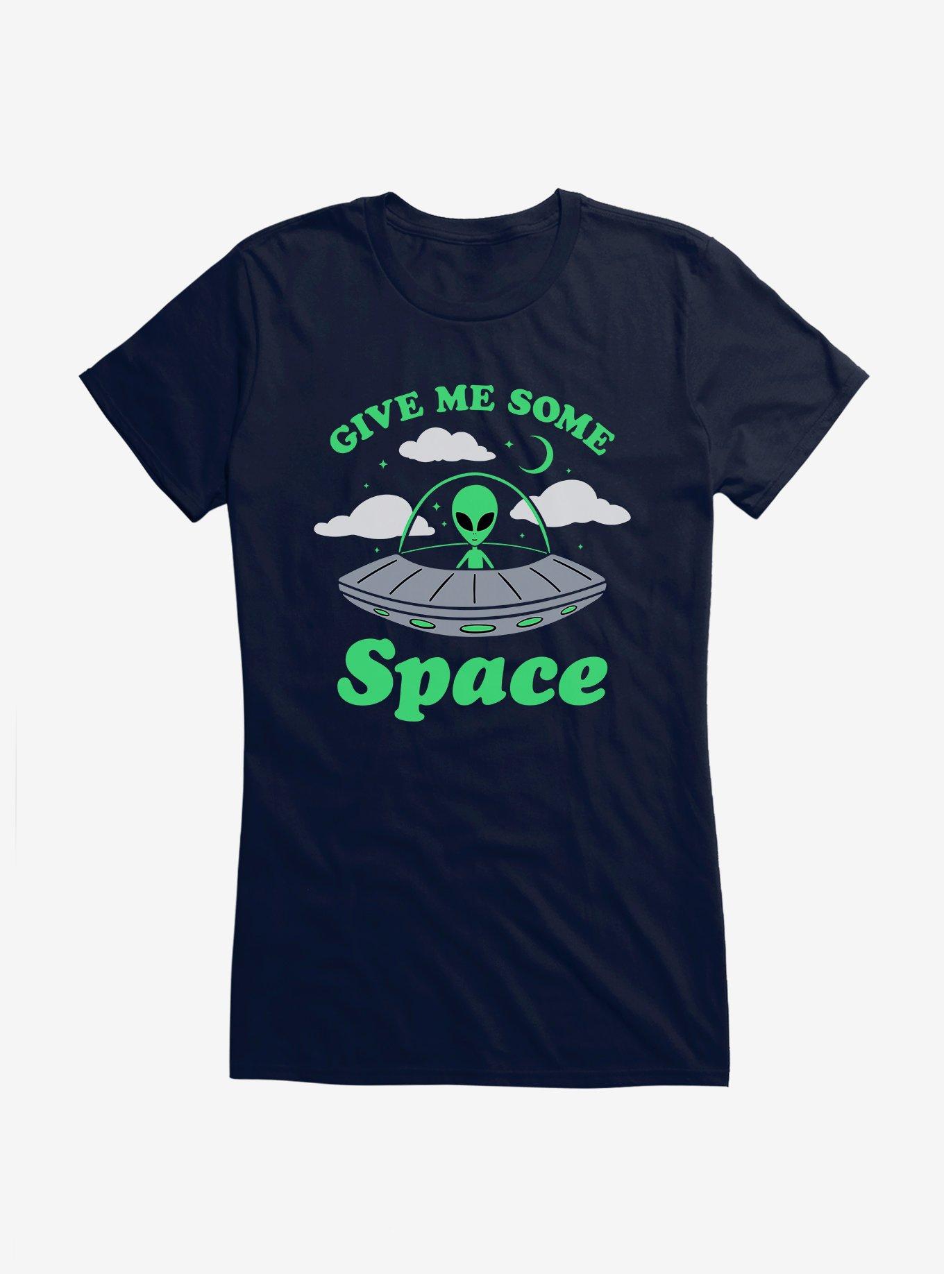 Aliens Give Me Some Space Girls T-Shirt | Trending Graphic Tee For Fans