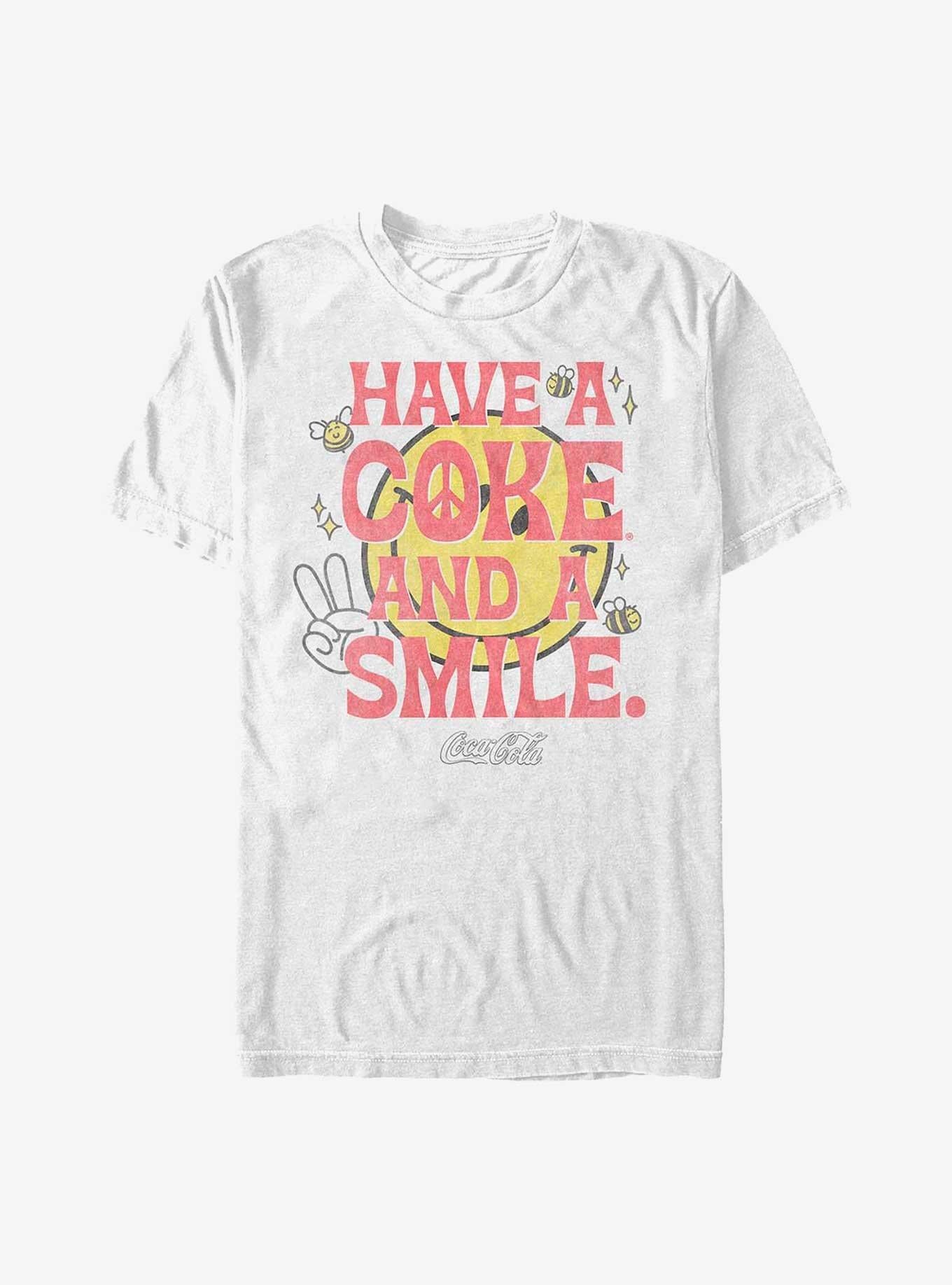 Coca-Cola Have A Coke And A Smile T-Shirt | Trending Graphic Tee For Fans