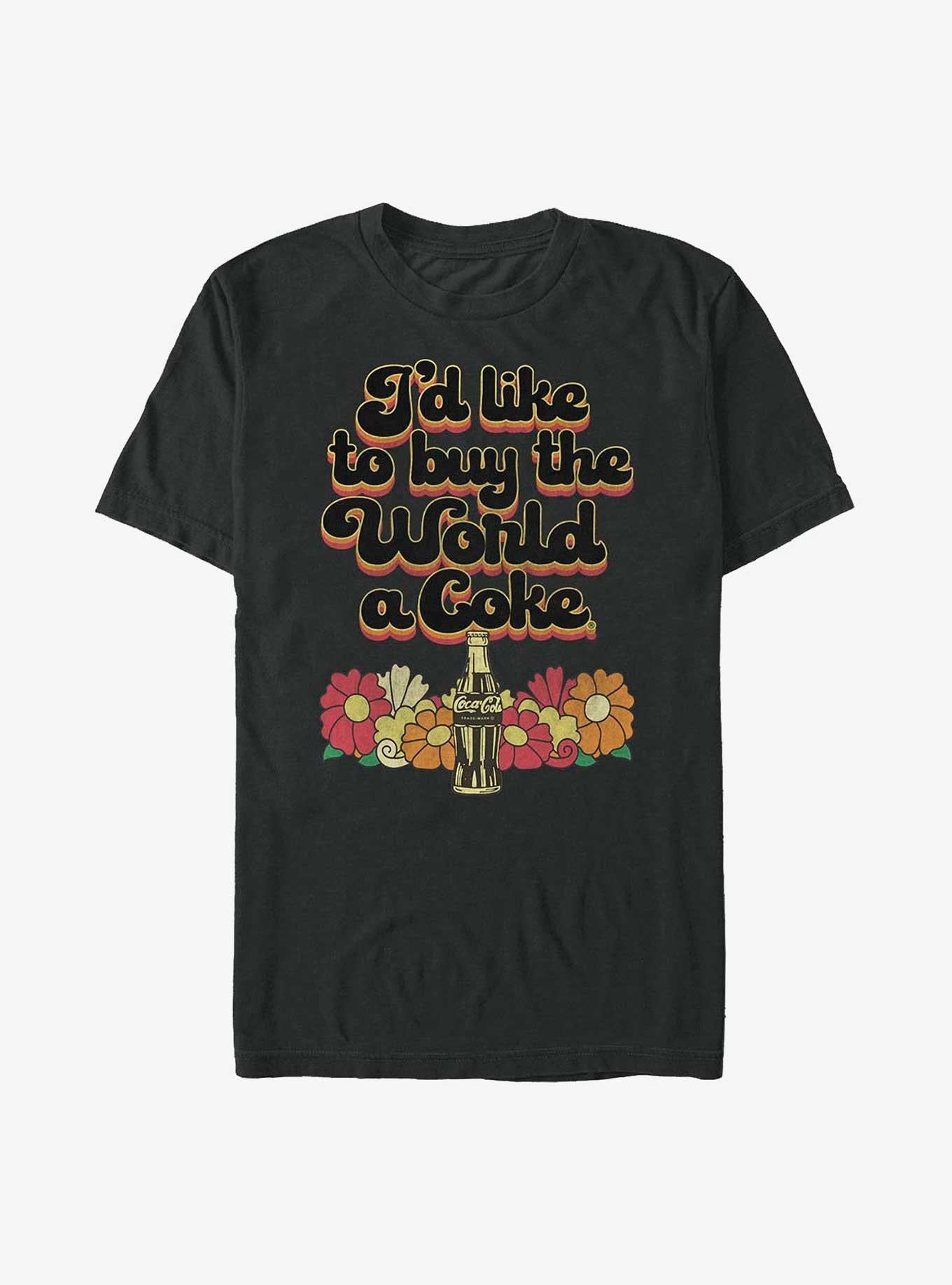Coca-Cola Buy The World A Coke T-Shirt | Trending Graphic Tee For Fans