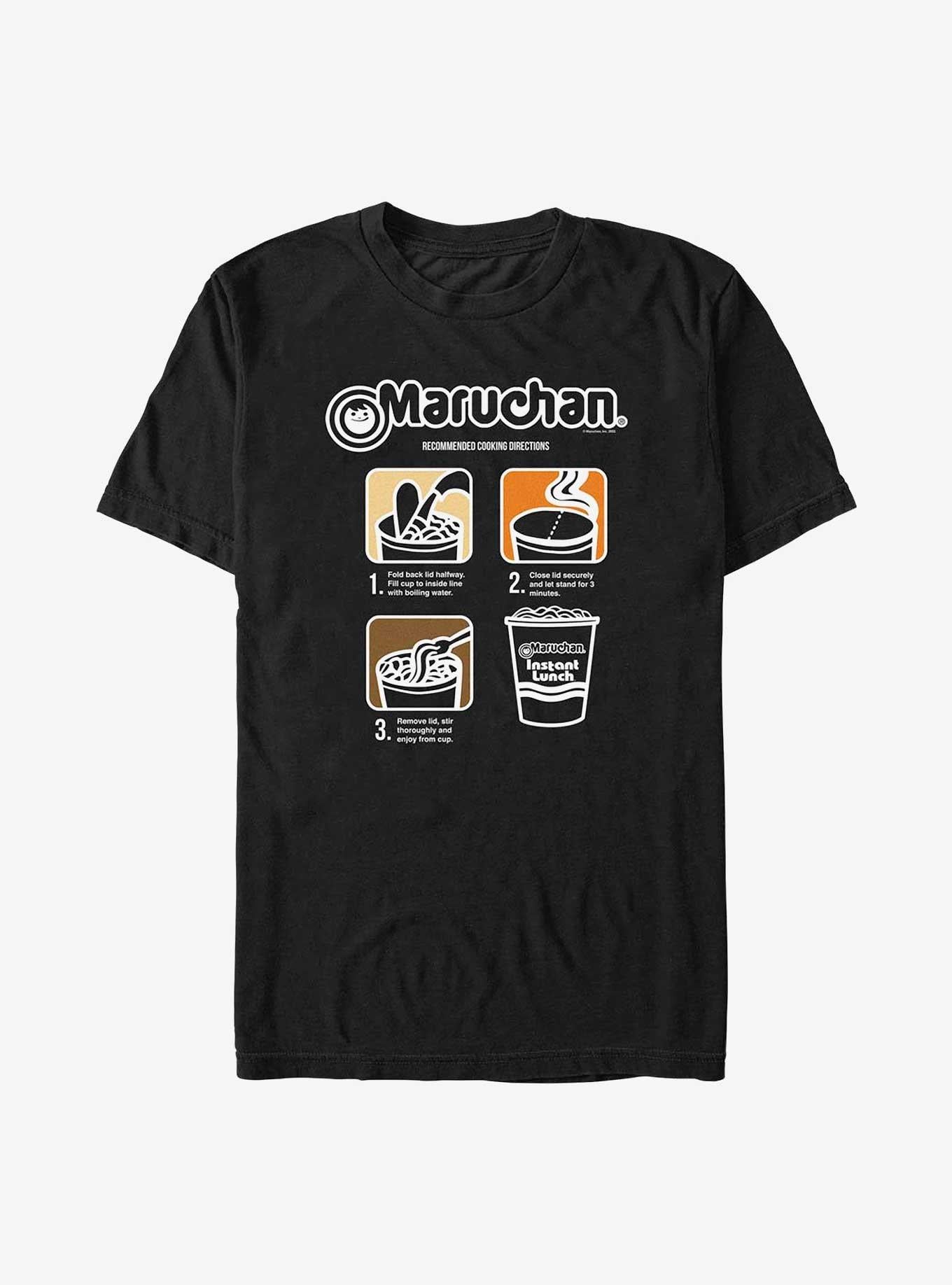 Maruchan Cooking Instructions T-Shirt | Trending Graphic Tee For Fans