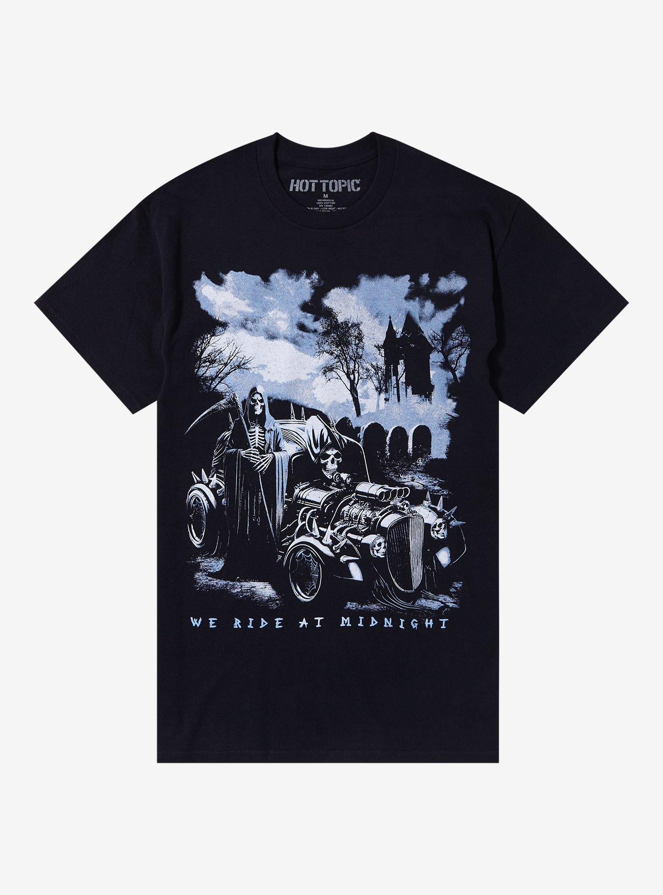 Reapers Ride At Midnight T-Shirt | Trending Graphic Tee For Fans