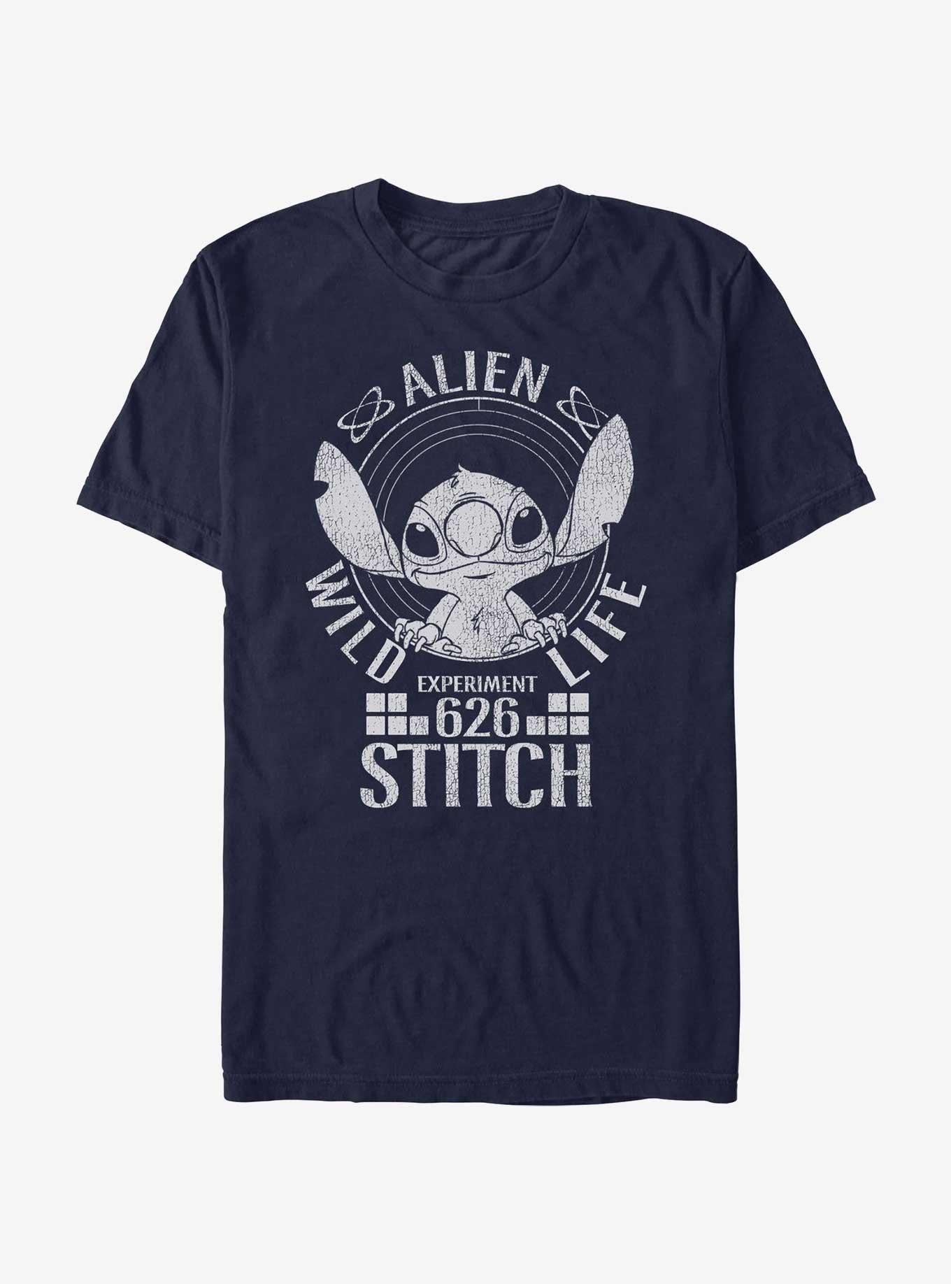 Disney Lilo & Stitch Alien Wild Life T-Shirt | Trending Graphic Tee For Fans