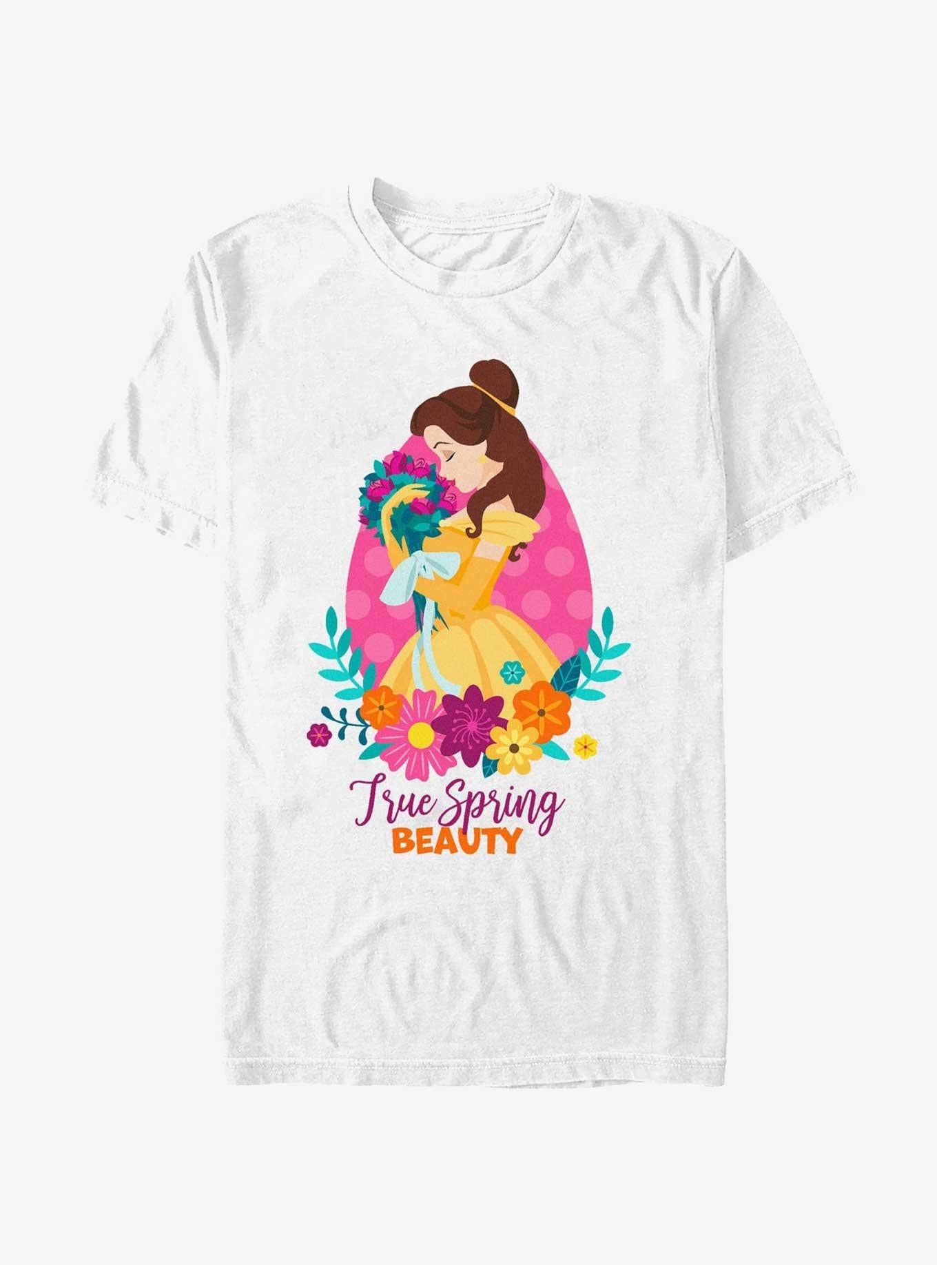Disney Beauty and the Beast Belle True Spring Beauty T-Shirt | Trending Graphic Tee For Fans