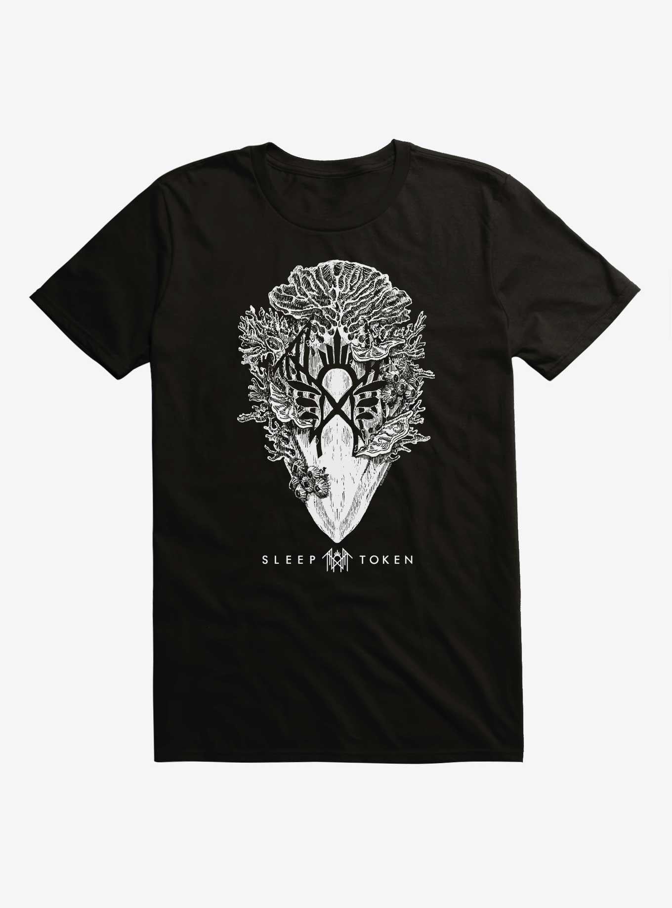 Sleep Token Coral Mask T-Shirt | Trending Graphic Tee For Fans