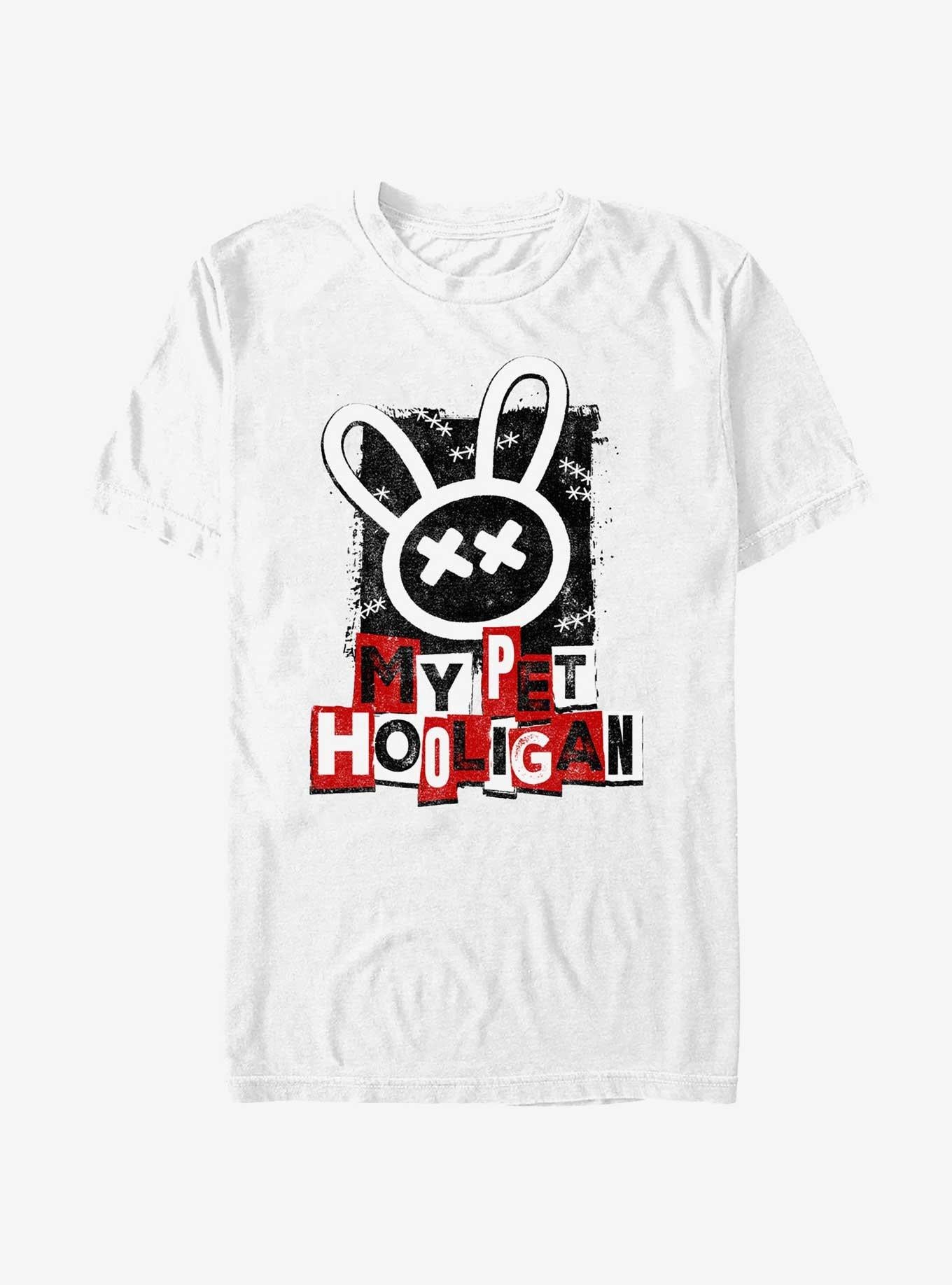 My Pet Hooligan Punk Bunny Graffiti T-Shirt | Trending Graphic Tee For Fans