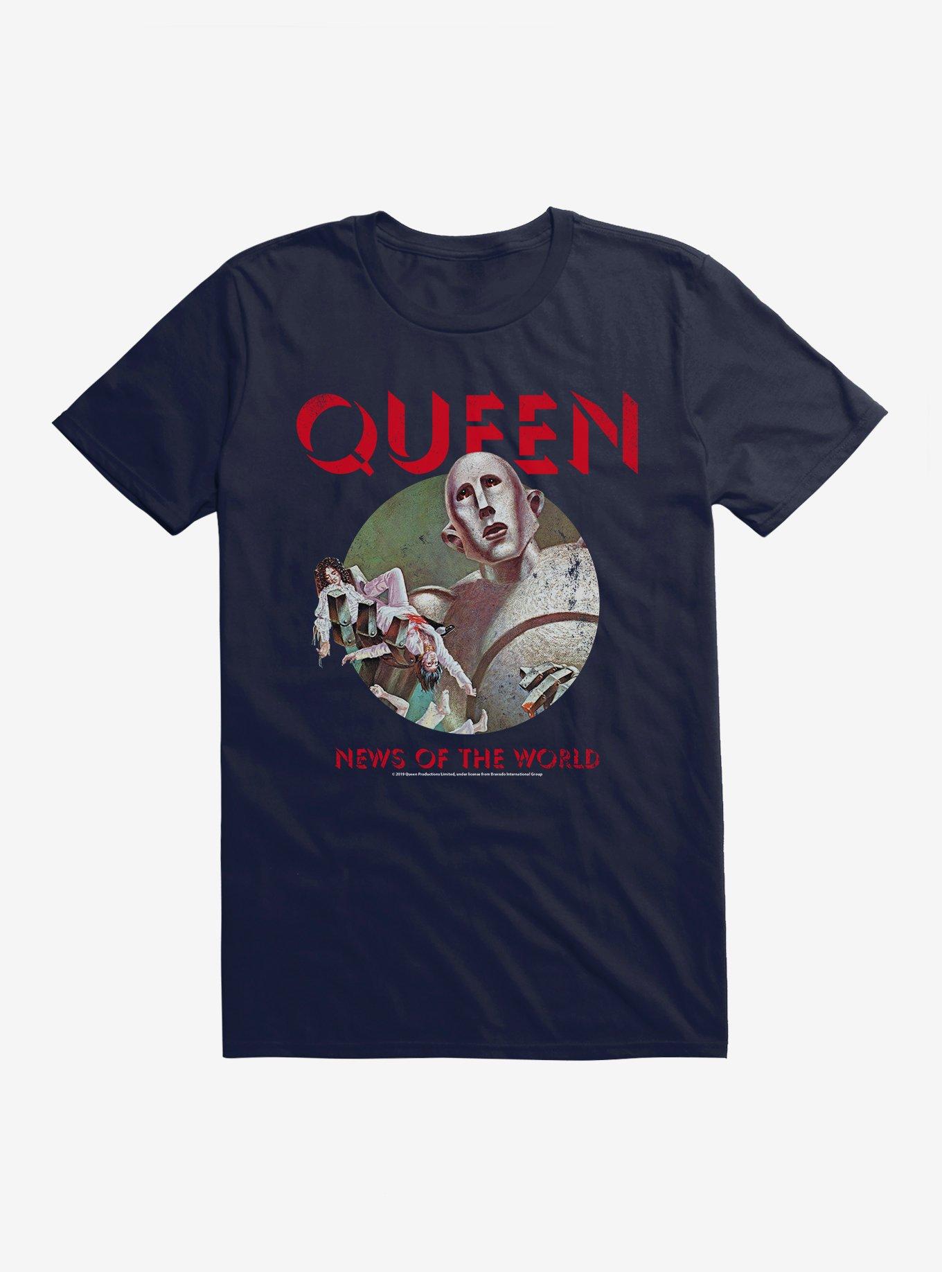 Queen News of the World T-Shirt | Trending Graphic Tee For Fans