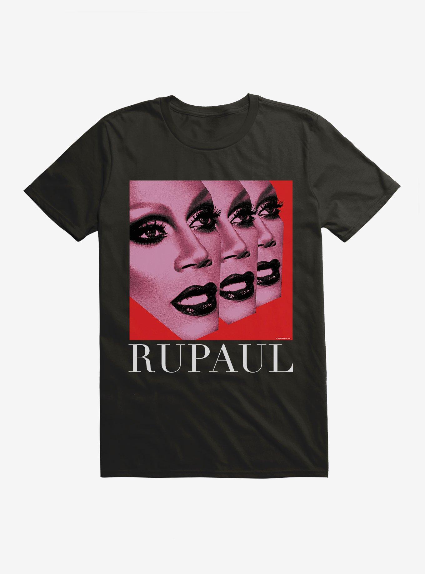 RuPaul Face Repeat T-Shirt | Trending Graphic Tee For Fans