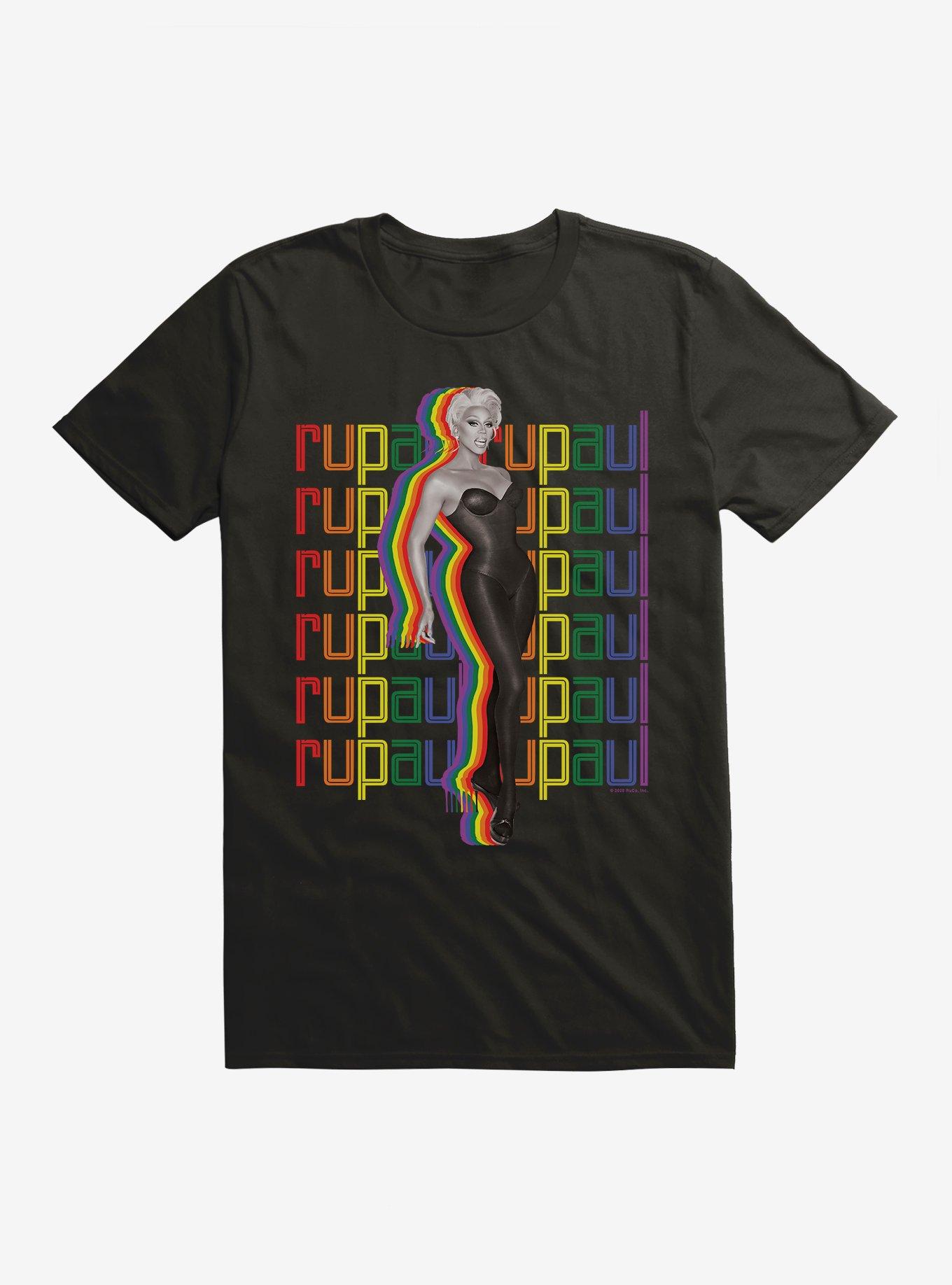 RuPaul Rainbow Silhoutte T-Shirt | Trending Graphic Tee For Fans