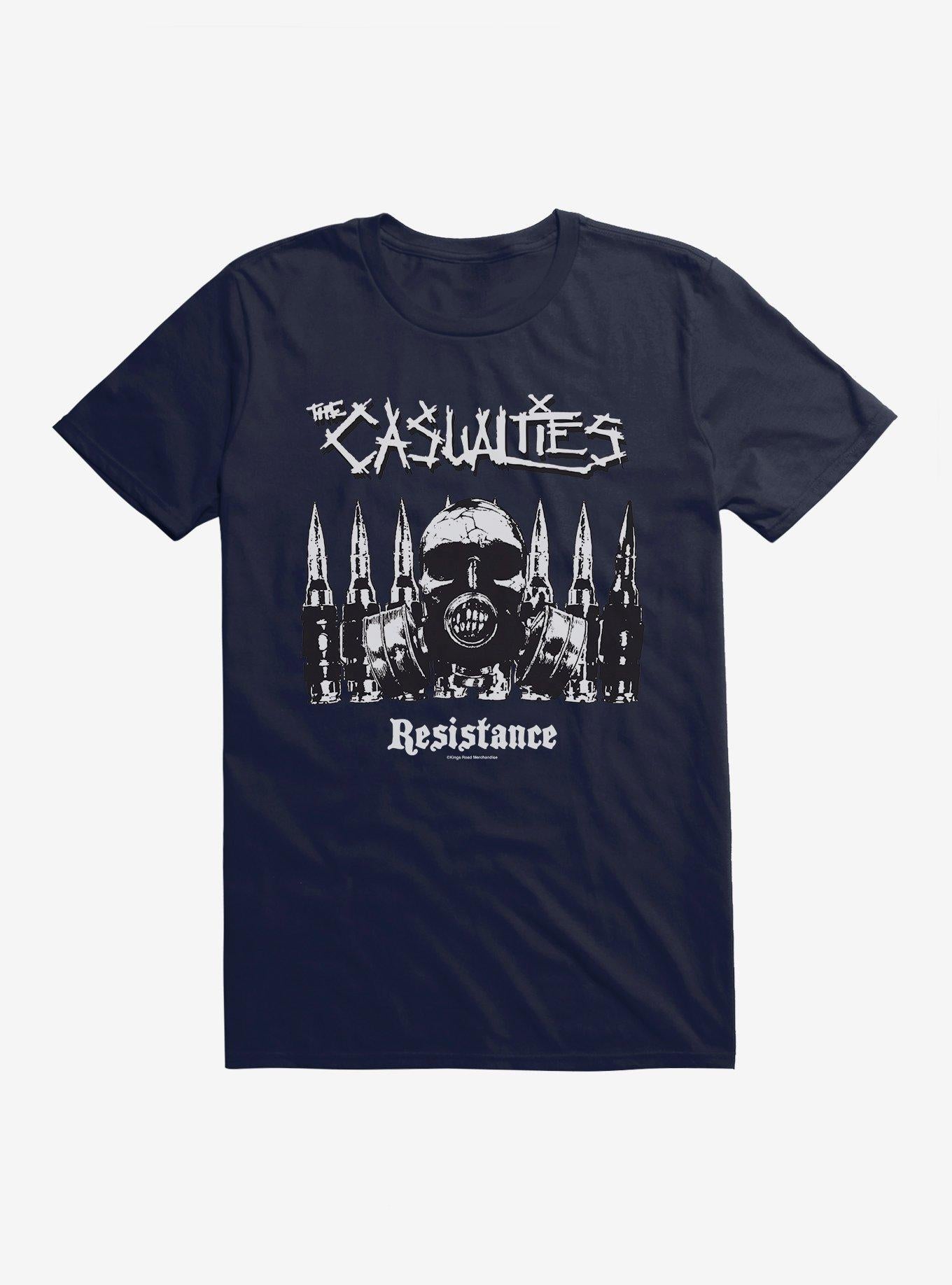 The Casualties Resistance T-Shirt | Trending Graphic Tee For Fans