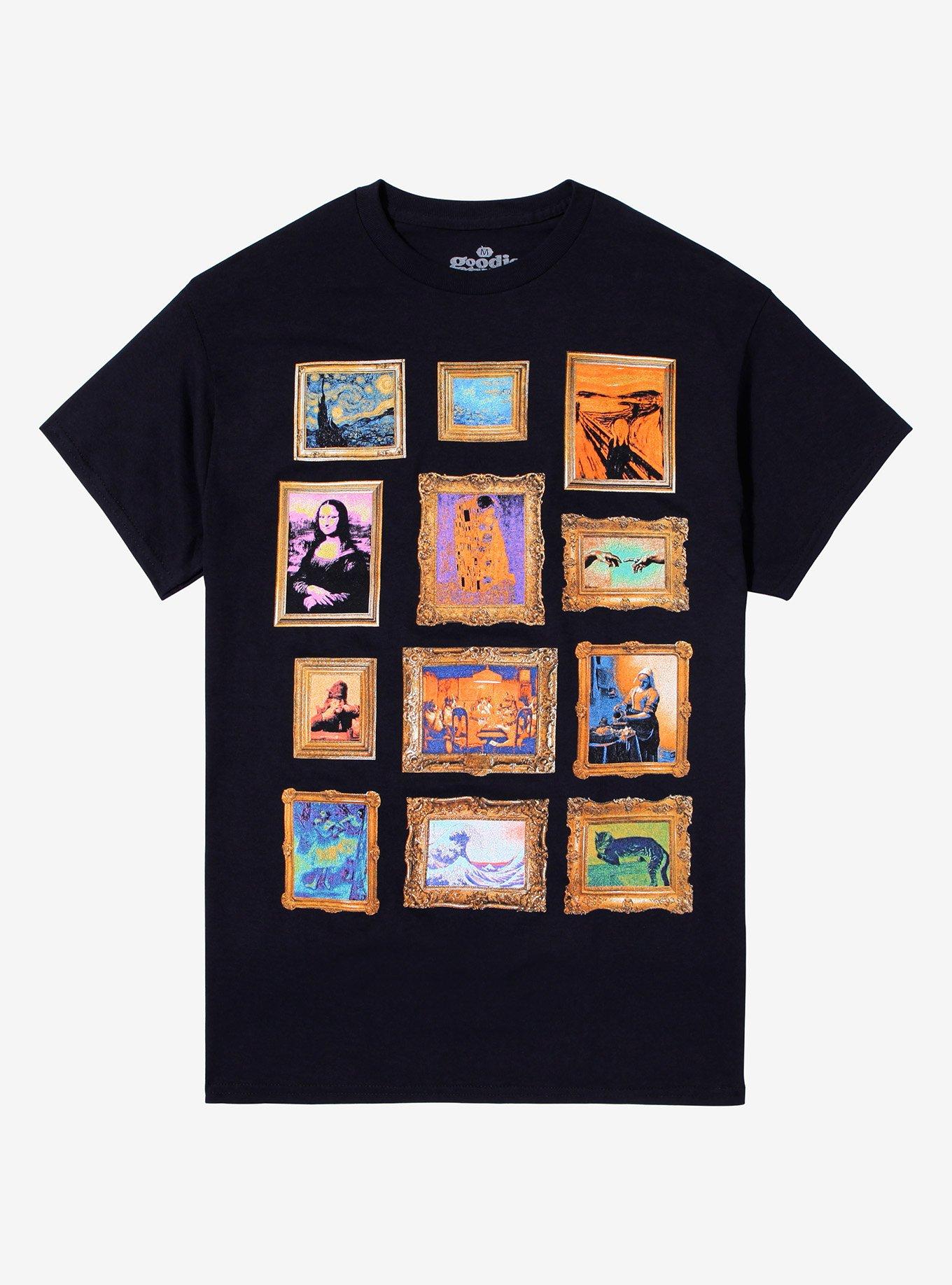 Art Gallery Frames By Goodie Two Sleeves T-Shirt | Trending Graphic Tee For Fans