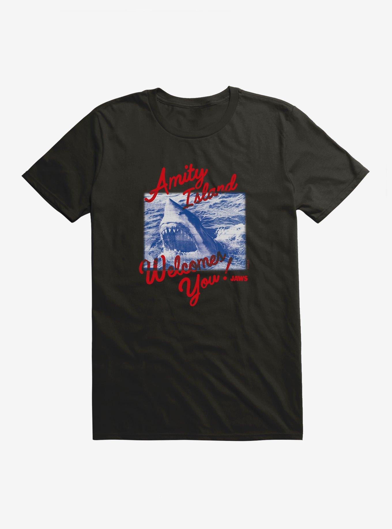 Jaws Welcome Card T-Shirt | Trending Graphic Tee For Fans