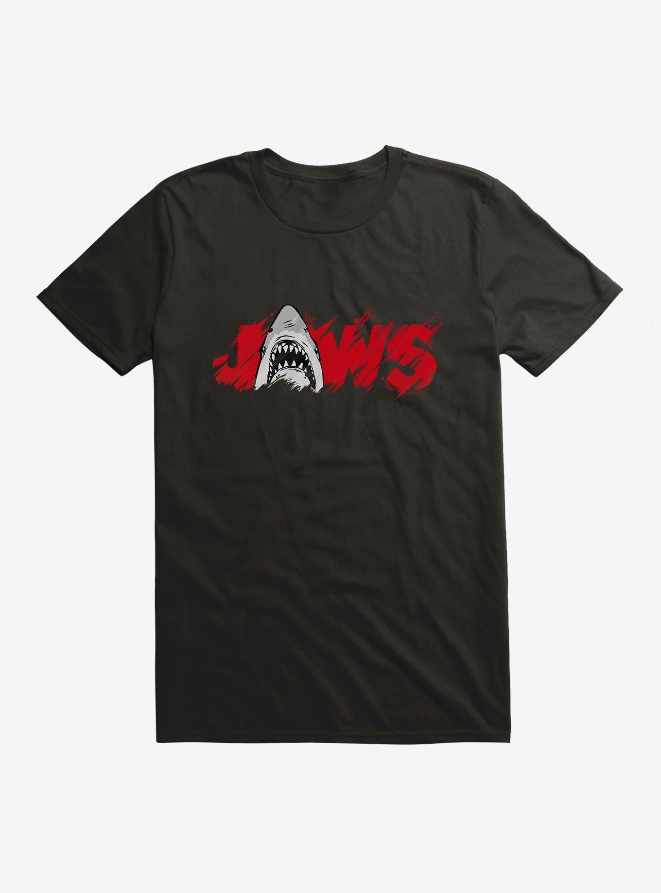 Jaws Classic Thrash Icon Script T-Shirt | Trending Graphic Tee For Fans