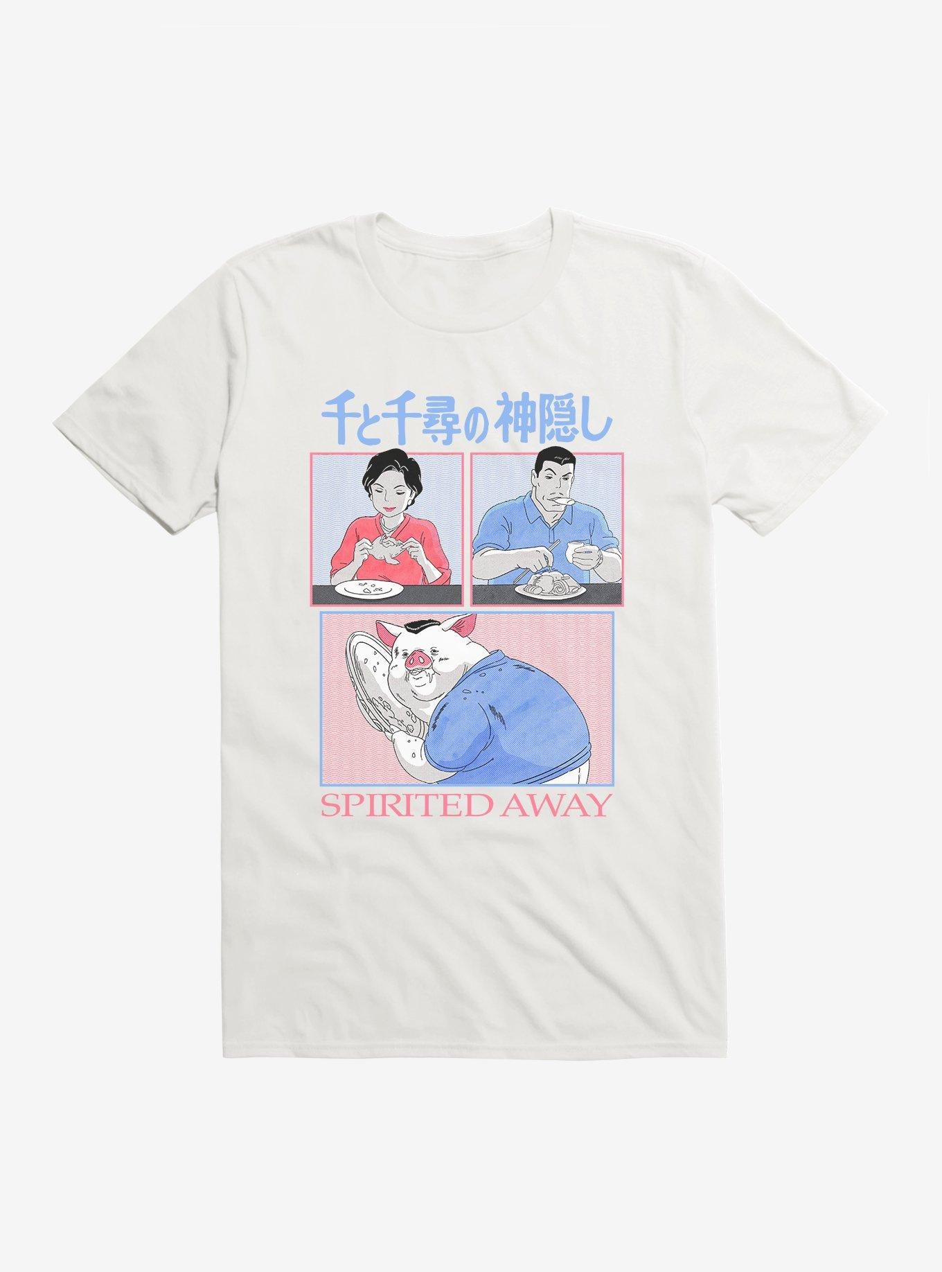 Studio Ghibli Spirited Away Chicken Dishes T-Shirt | Trending Graphic Tee For Fans