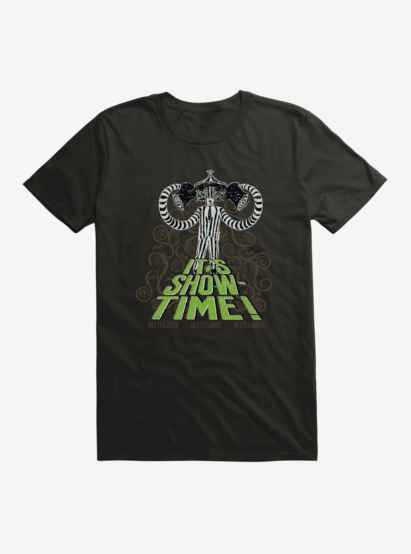 Extra Soft Beetlejuice It's Showtime T-Shirt | Trending Graphic Tee For Fans