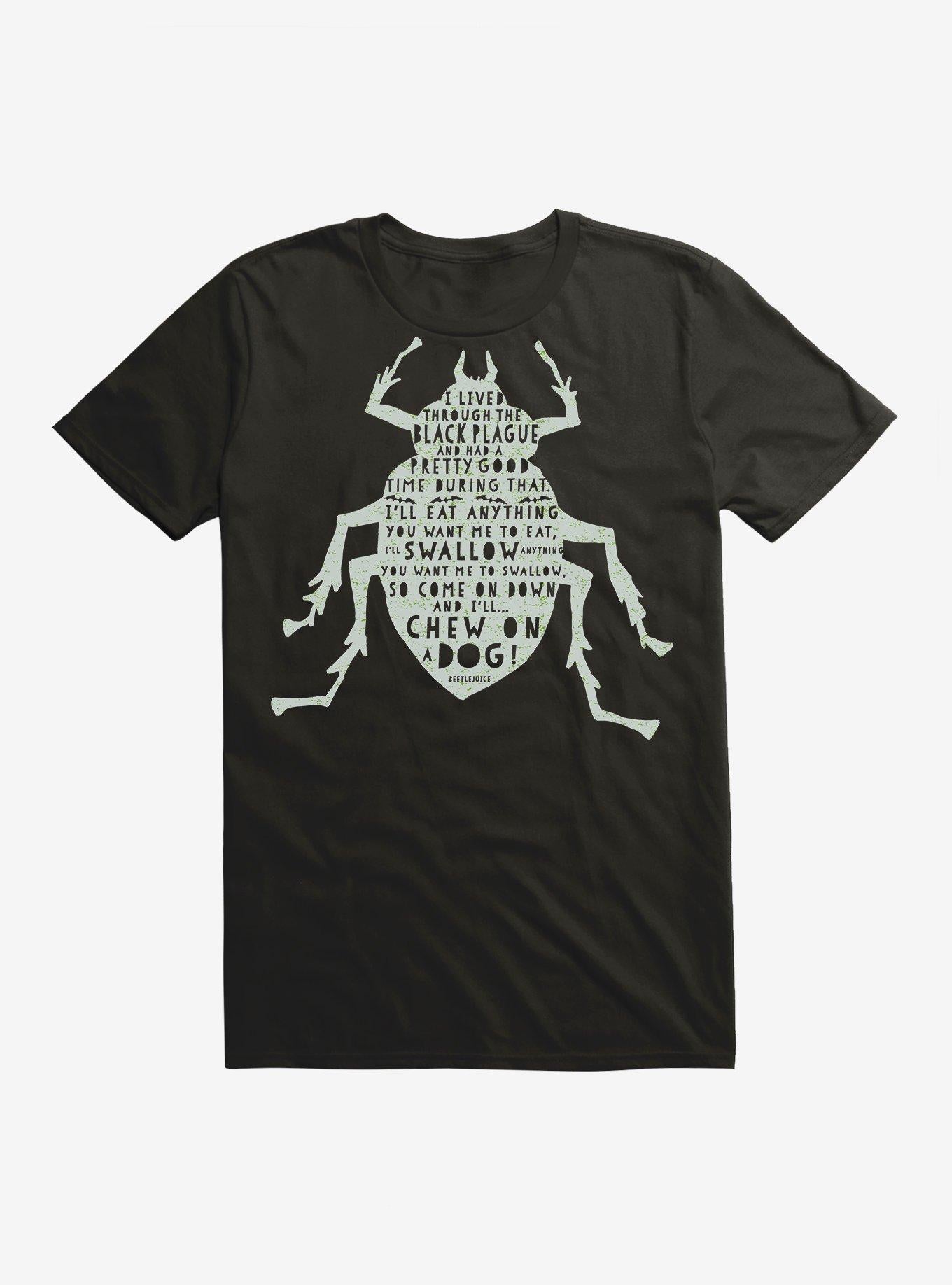 Beetlejuice Beetle Black T-Shirt | Trending Graphic Tee For Fans
