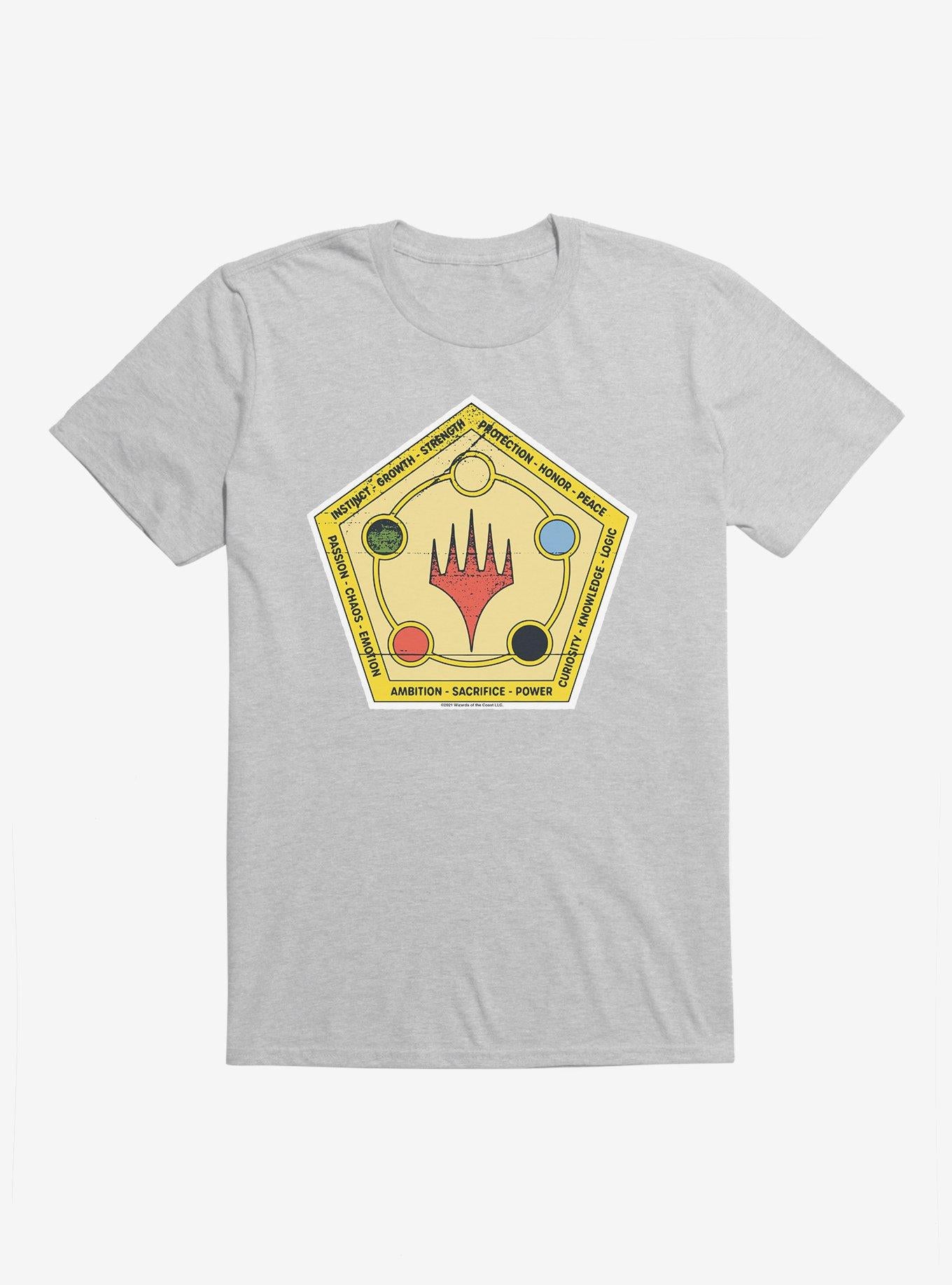 Magic The Gathering Pentagram Graphic T-Shirt | Trending Graphic Tee For Fans