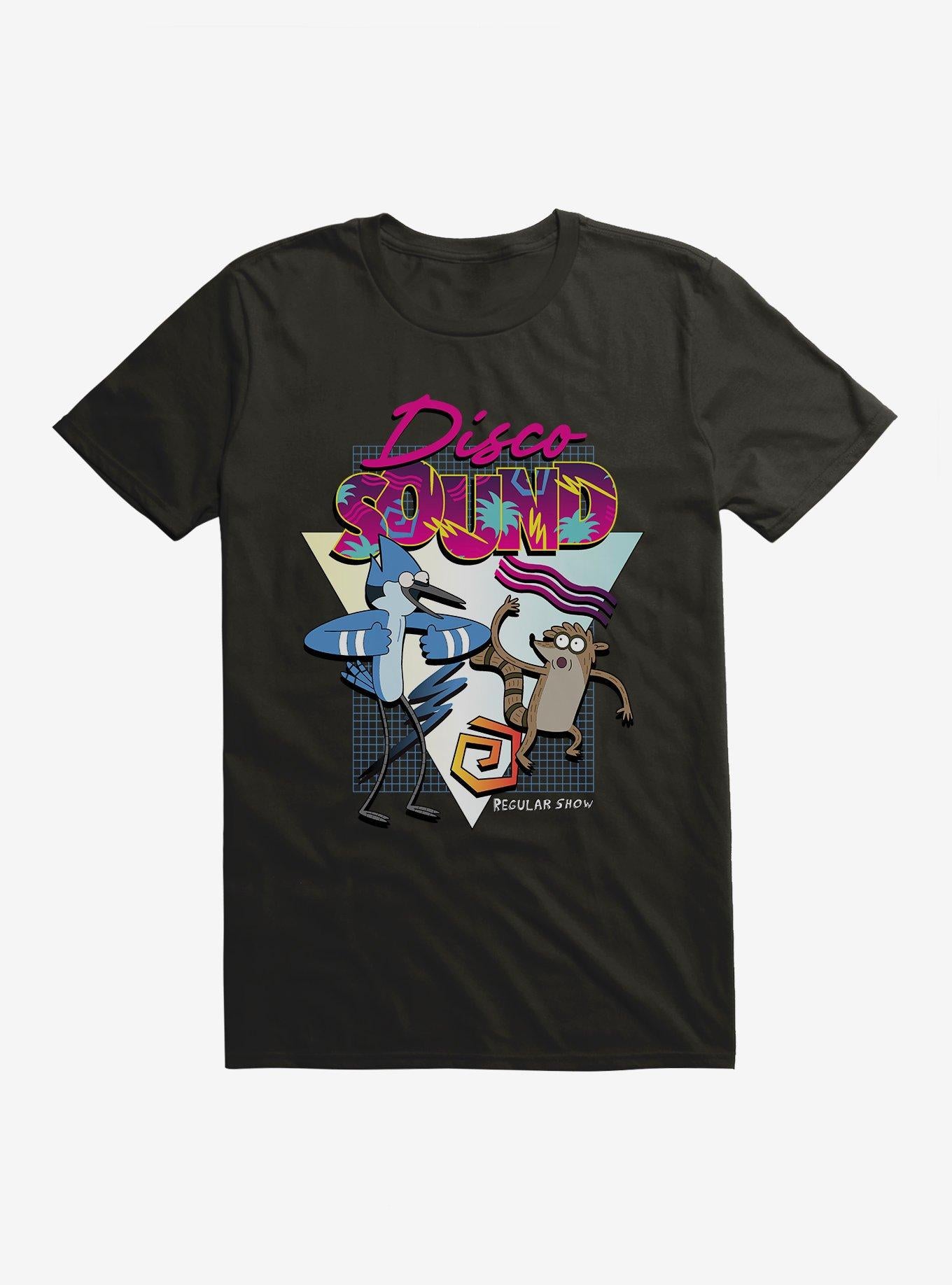 Regular Show Disco Sound T-Shirt | Trending Graphic Tee For Fans
