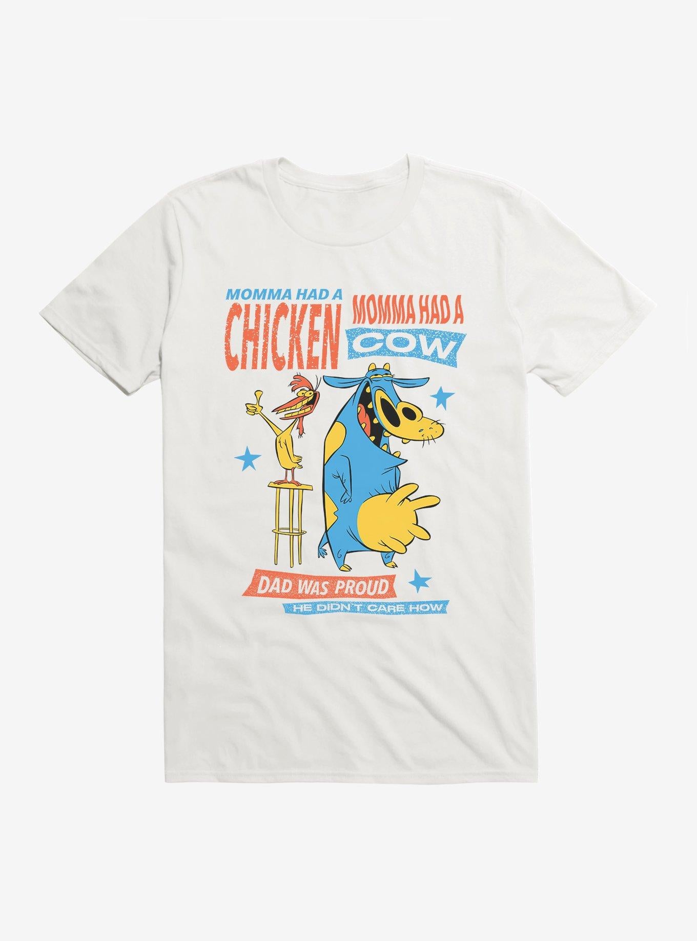 Cow And Chicken Momma Theme Song T-Shirt | Trending Graphic Tee For Fans