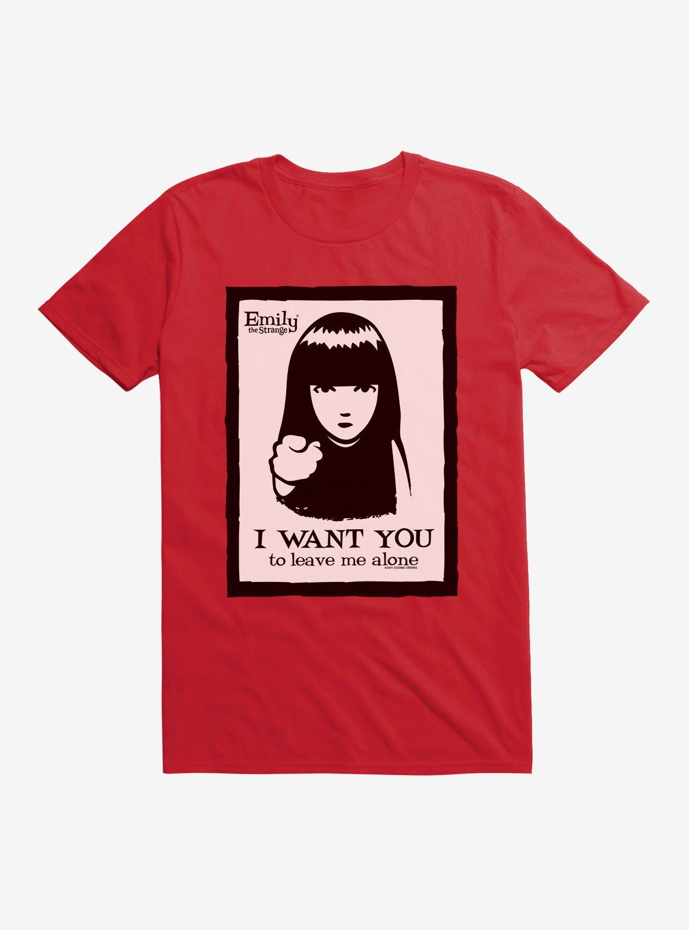 Emily The Strange Leave Me Alone T-Shirt | Trending Graphic Tee For Fans