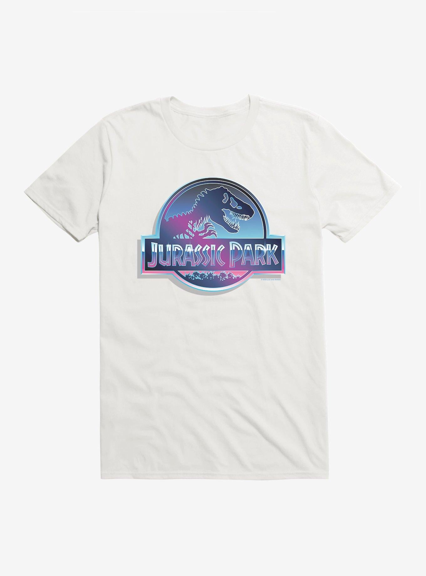 Jurassic World Metal Logo T-Shirt | Trending Graphic Tee For Fans