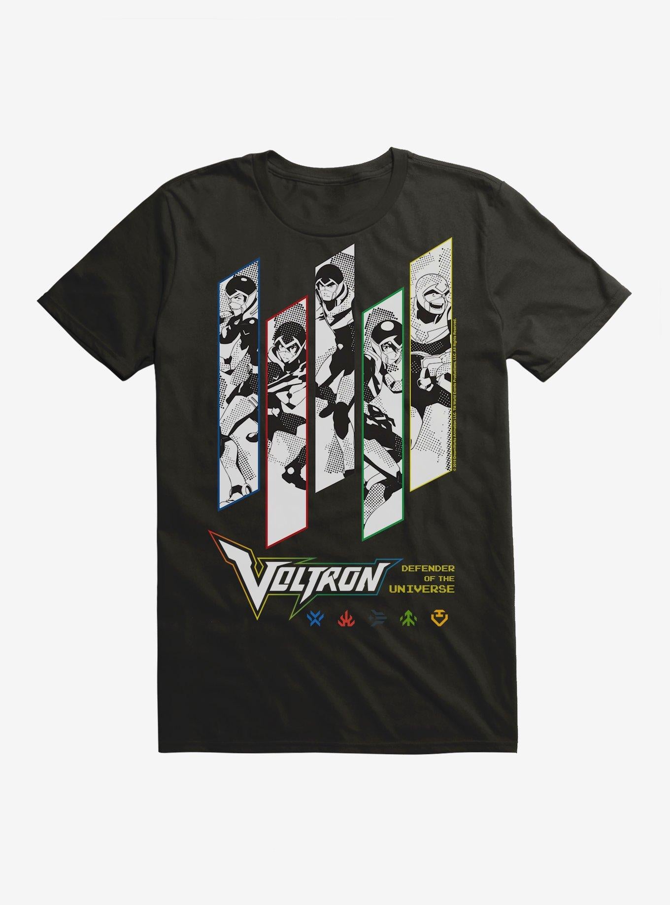 Voltron Group Pictures T-Shirt | Trending Graphic Tee For Fans