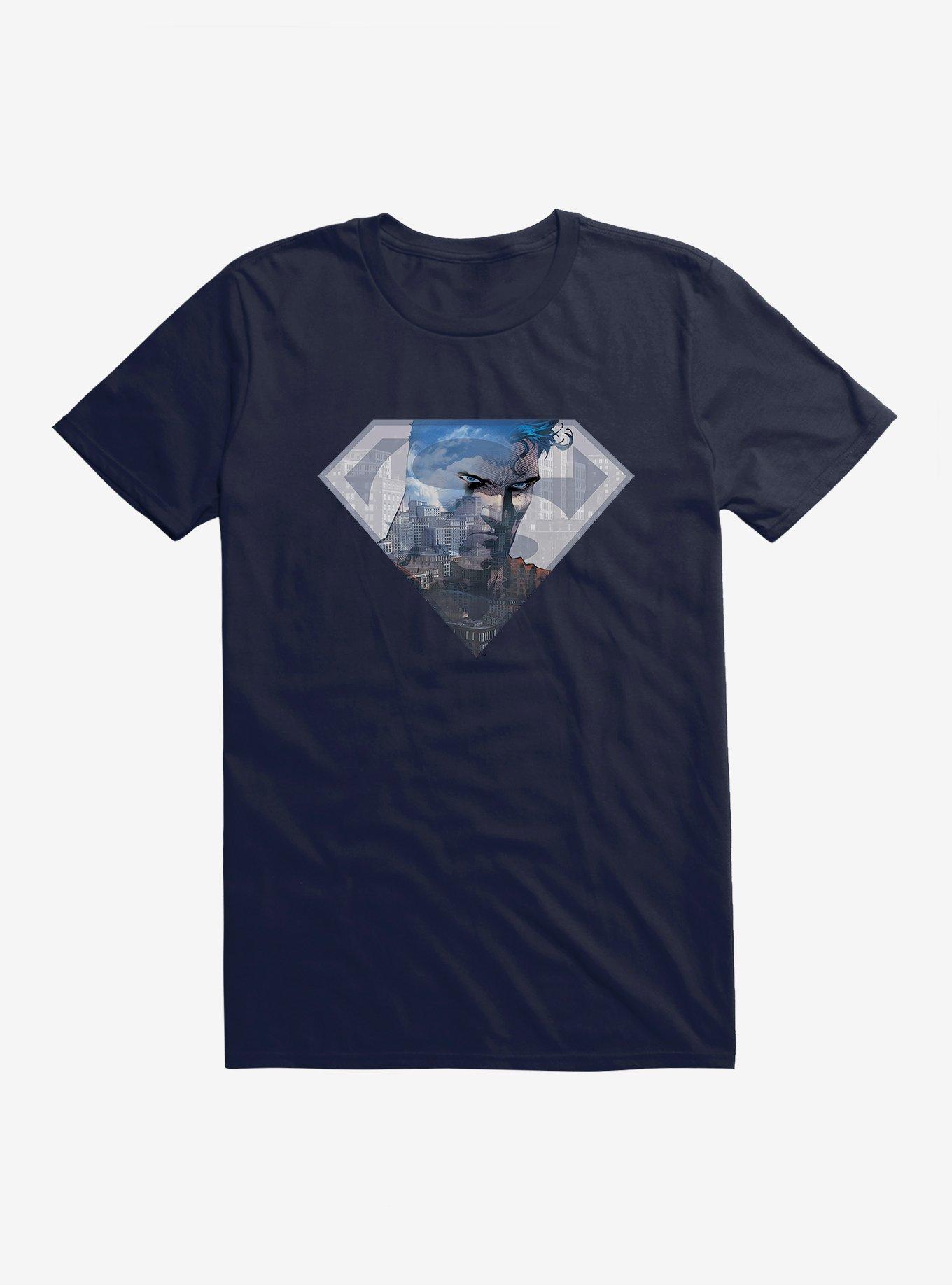 DC Comics Superman Hero Logo Silhouette T-Shirt | Trending Graphic Tee For Fans